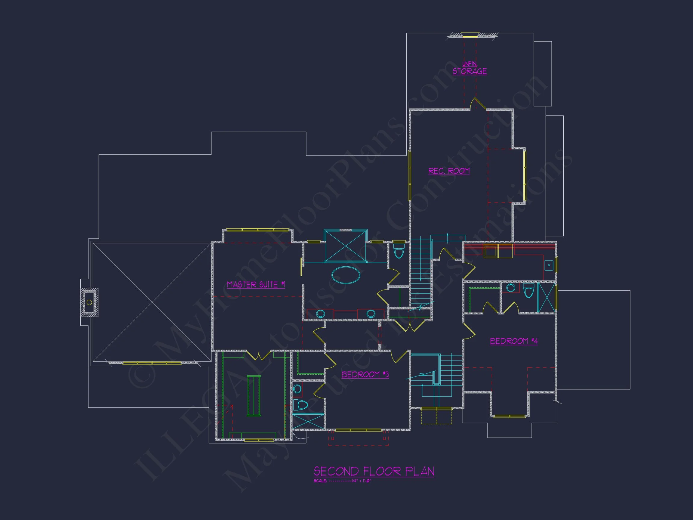 18-1476 HOUSE PLAN - Modern Farmhouse House Plan - 2.5 Stories with 4 Bedrooms 11 Modern Farmhouse house Plan - 2.5 Stories with 4 Bedrooms