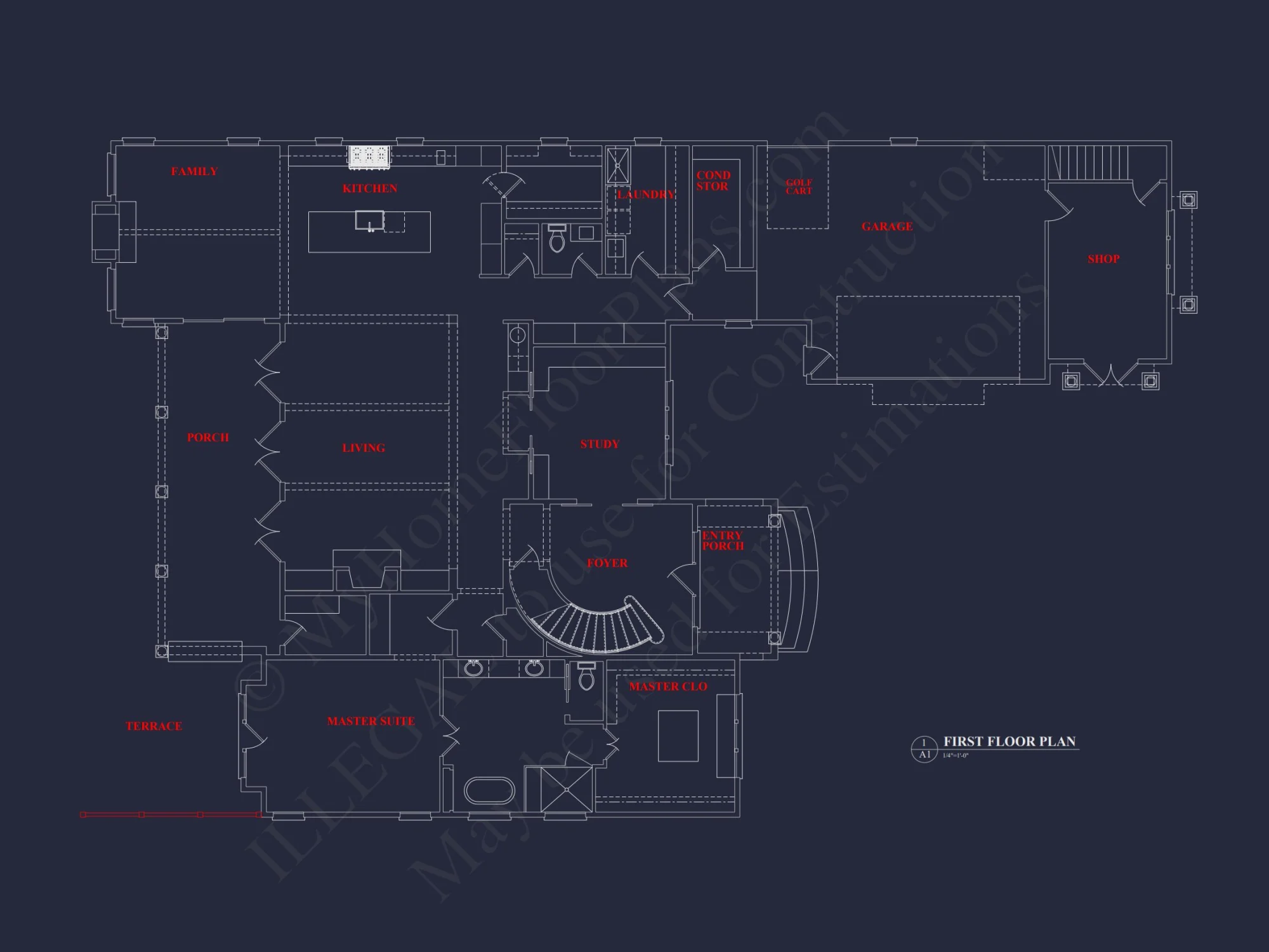 Elegant house Plan with Stunning Floor Plan and CAD Architecture Designs