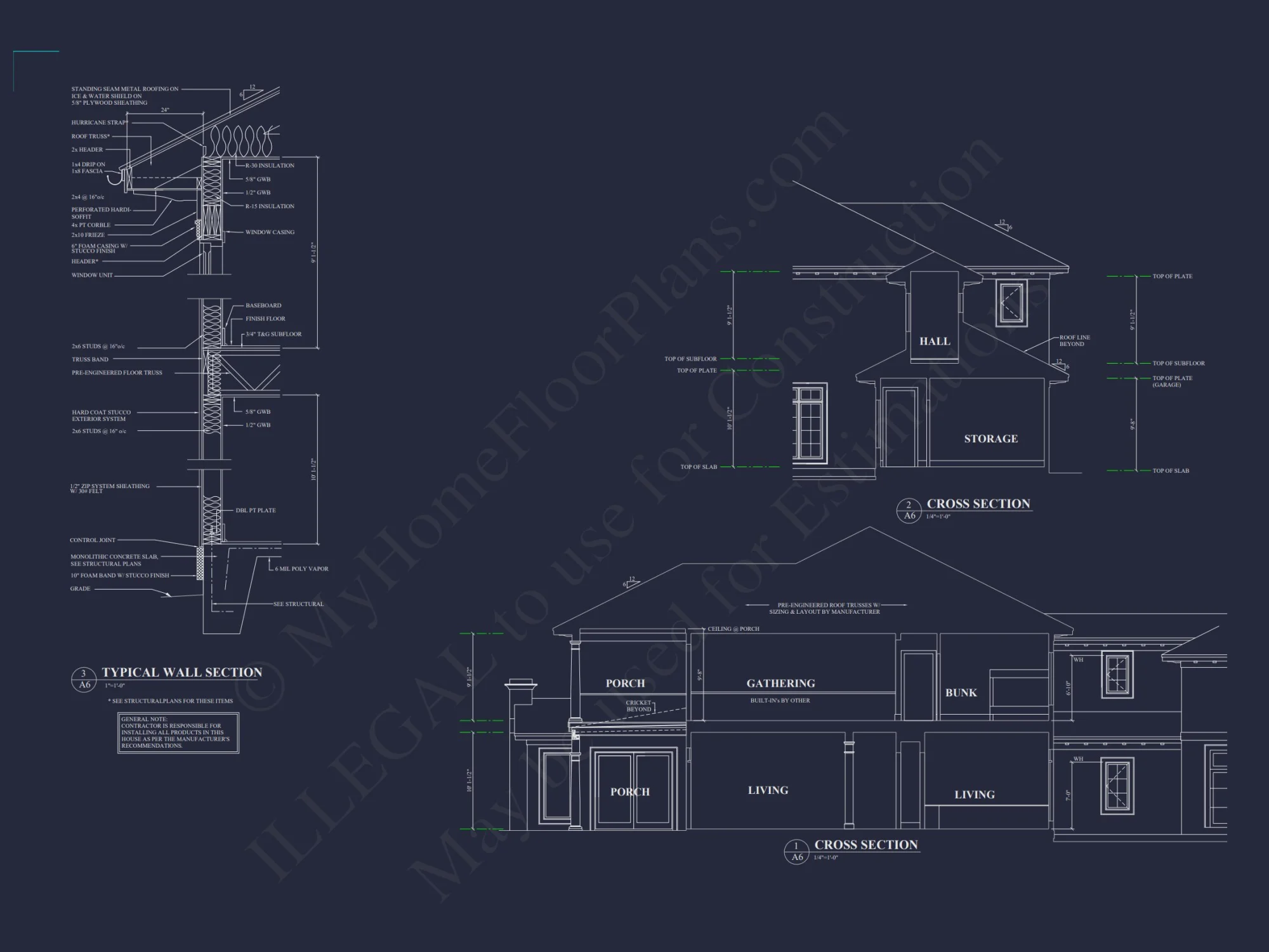 Elegant house Plan with Stunning Floor Plan and CAD Architecture Designs