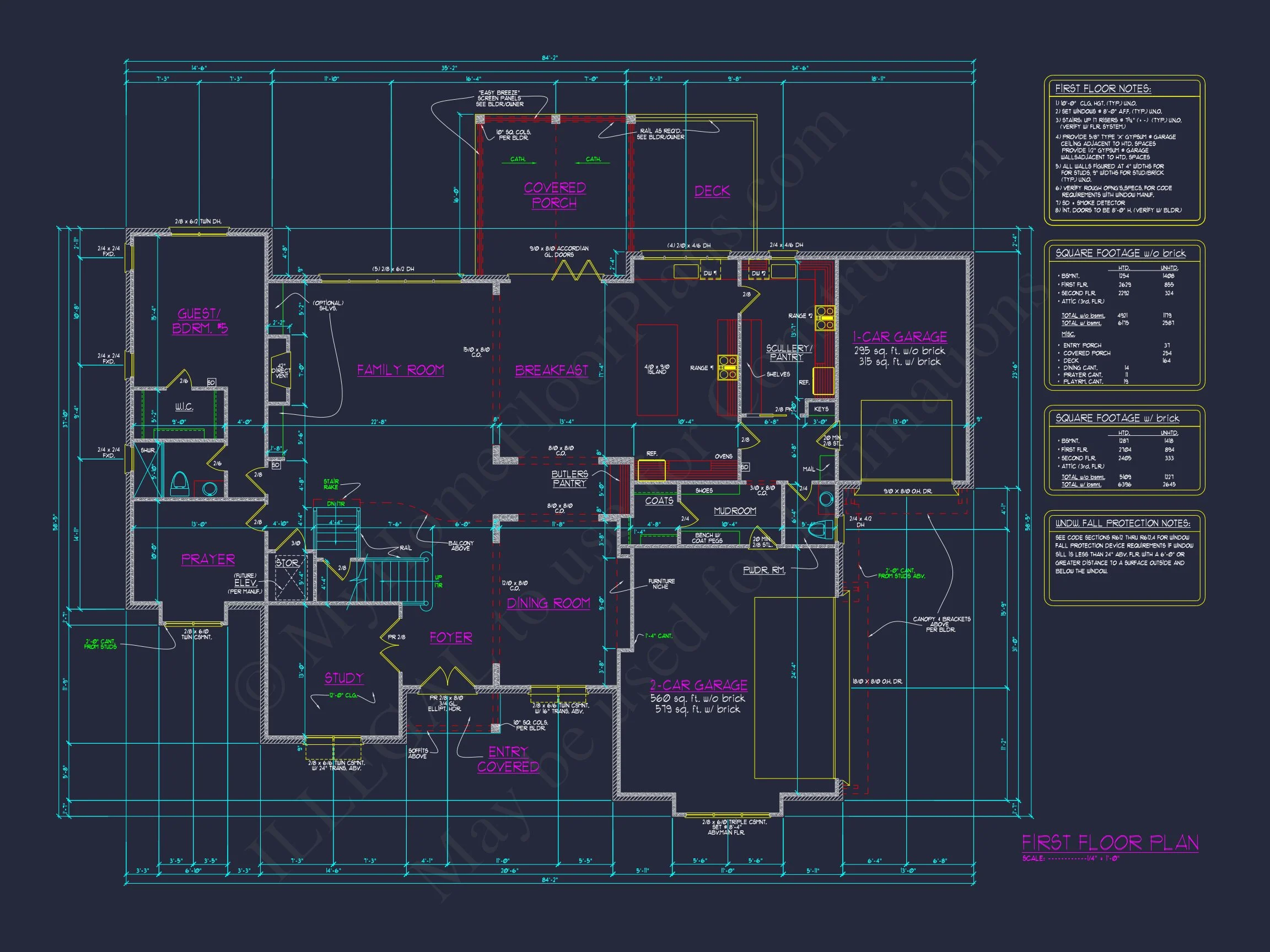 18-1253 HOUSE PLAN - Spacious Luxury House Plan with CAD Architecture and Designs 42 Spacious Luxury house Plan with CAD Architecture and Designs