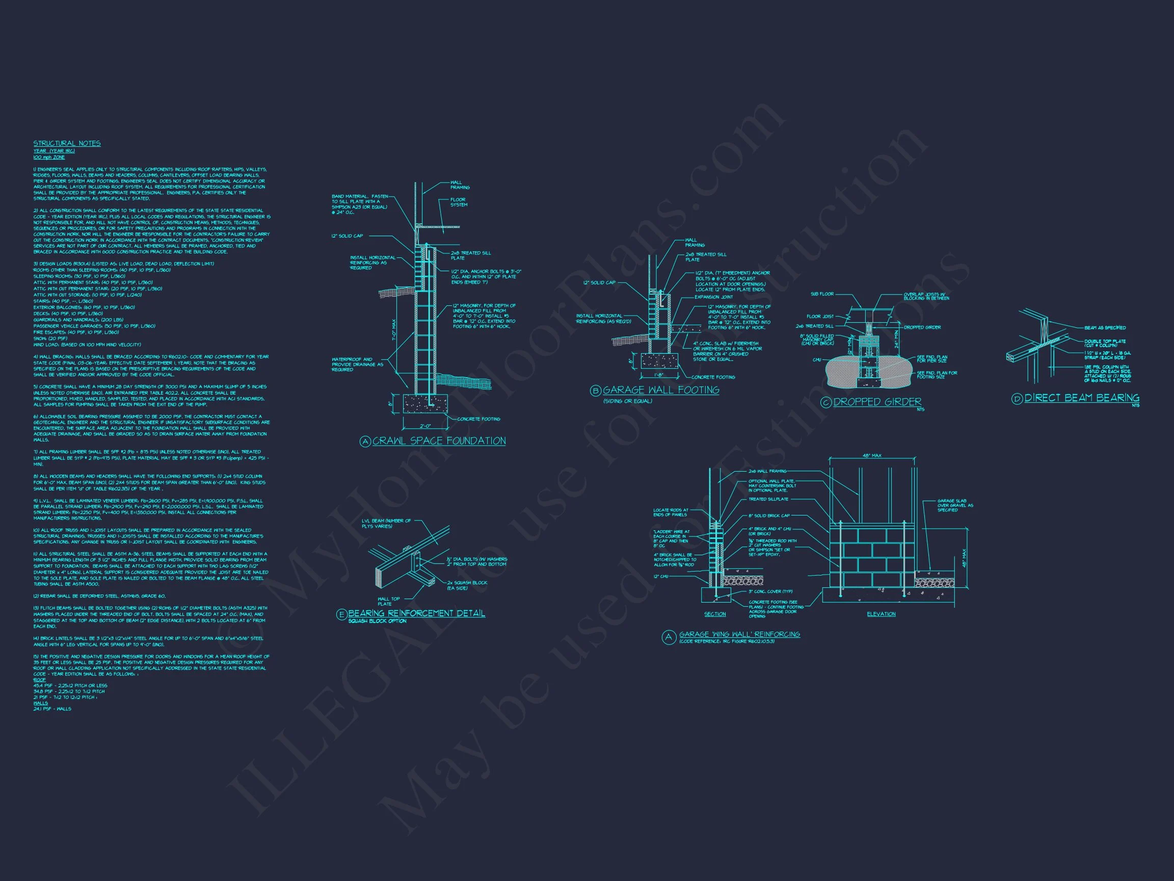 18-1199 HOUSE PLAN - Luxury House Plan with Detailed CAD Floor Designs and Architecture 16 Luxury house Plan with Detailed CAD Floor Designs and Architecture