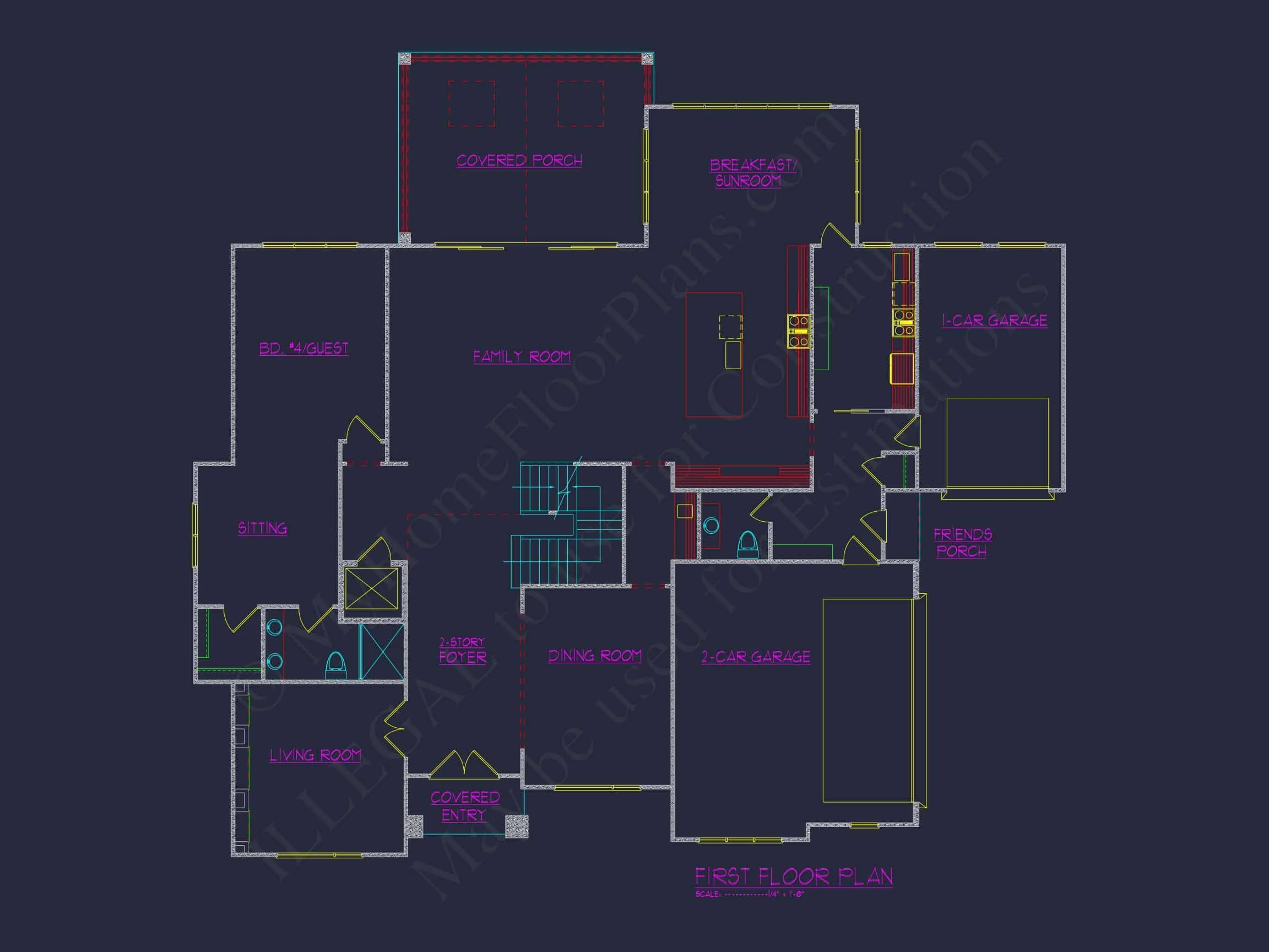 18-1151 HOUSE PLAN - Luxury Modern House Plan with CAD Floor Plans & Designs 7 Luxury Modern house Plan with CAD Floor Plans & Designs