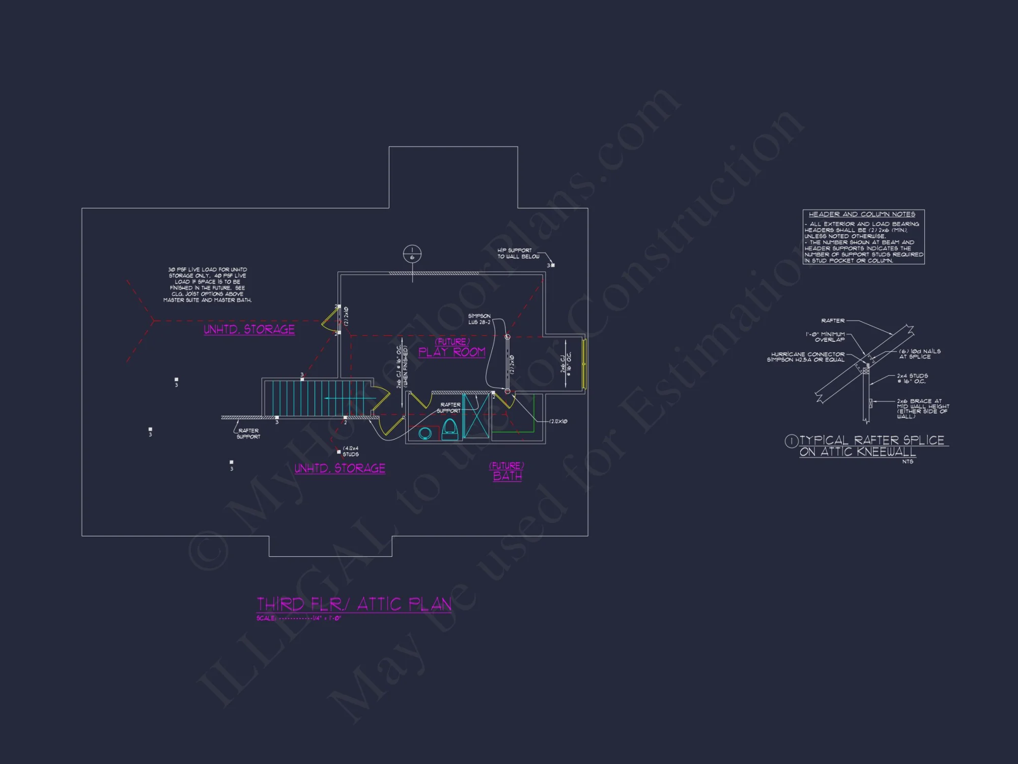 Elegant house Plan with 5 Beds, 5 Baths & Architectural CAD Designs