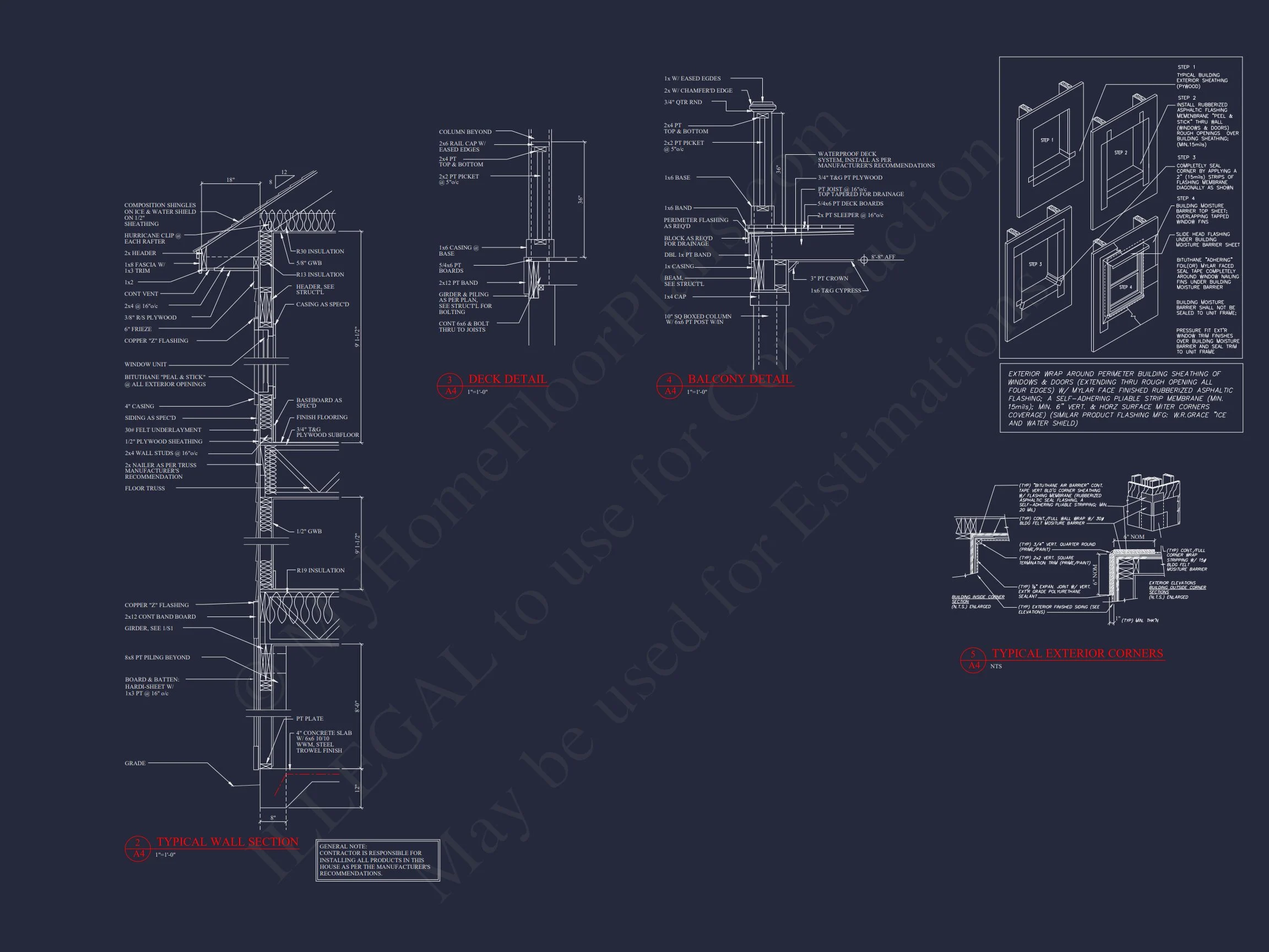 17-2099 HOUSE PLAN - Flexible 3-Story House Plan with Modern Architecture Designs 12 Flexible 3-Story house Plan with Modern Architecture Designs
