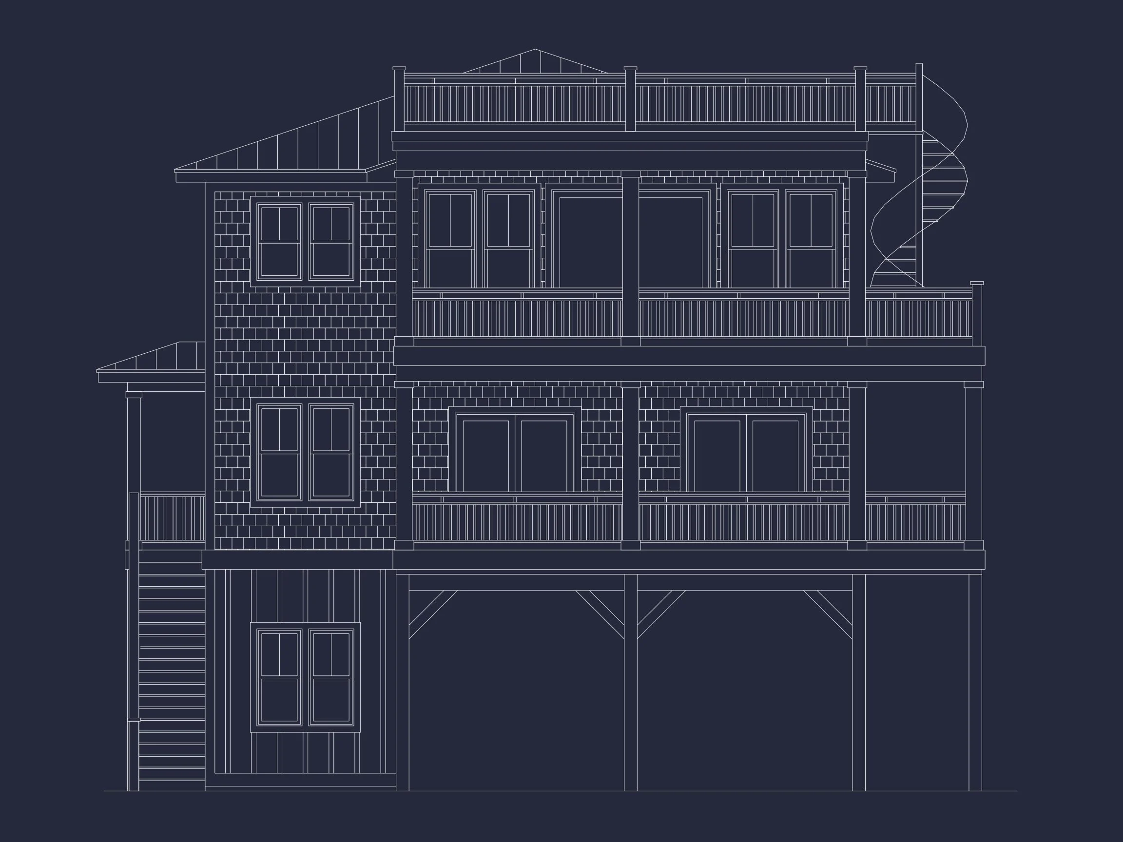 17-2099 HOUSE PLAN - Flexible 3-Story House Plan with Modern Architecture Designs 4 Flexible 3-Story house Plan with Modern Architecture Designs
