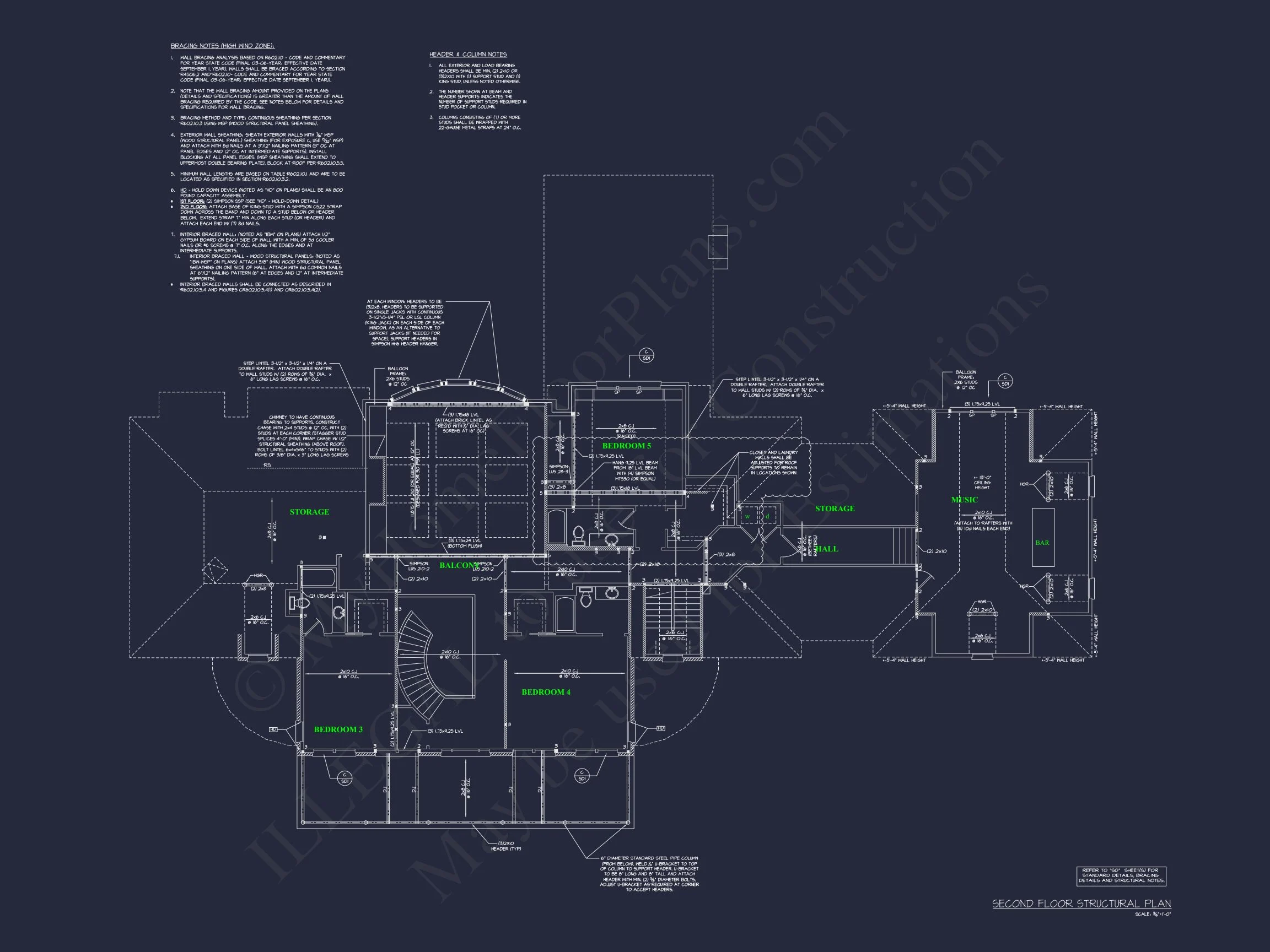 17-1721 HOUSE PLAN - Elegant House Plan with Full Blueprint, CAD, & Designs 17 Elegant house Plan with Full Blueprint, CAD, & Designs