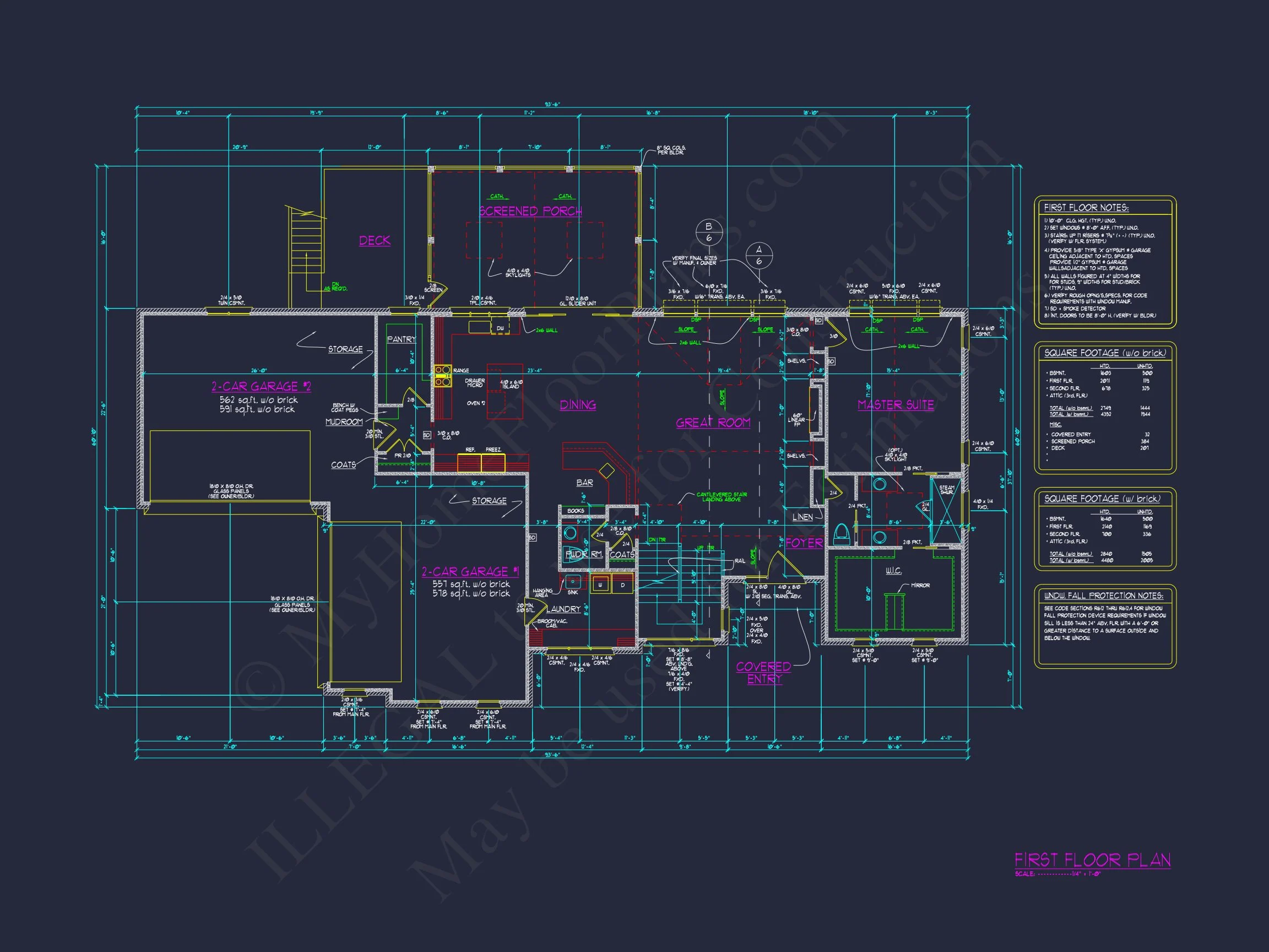 17-1623 HOUSE PLAN - Luxury House Plan with Spacious Blueprint and Architectural Designs 9 Luxury house Plan with Spacious Blueprint and Architectural Designs