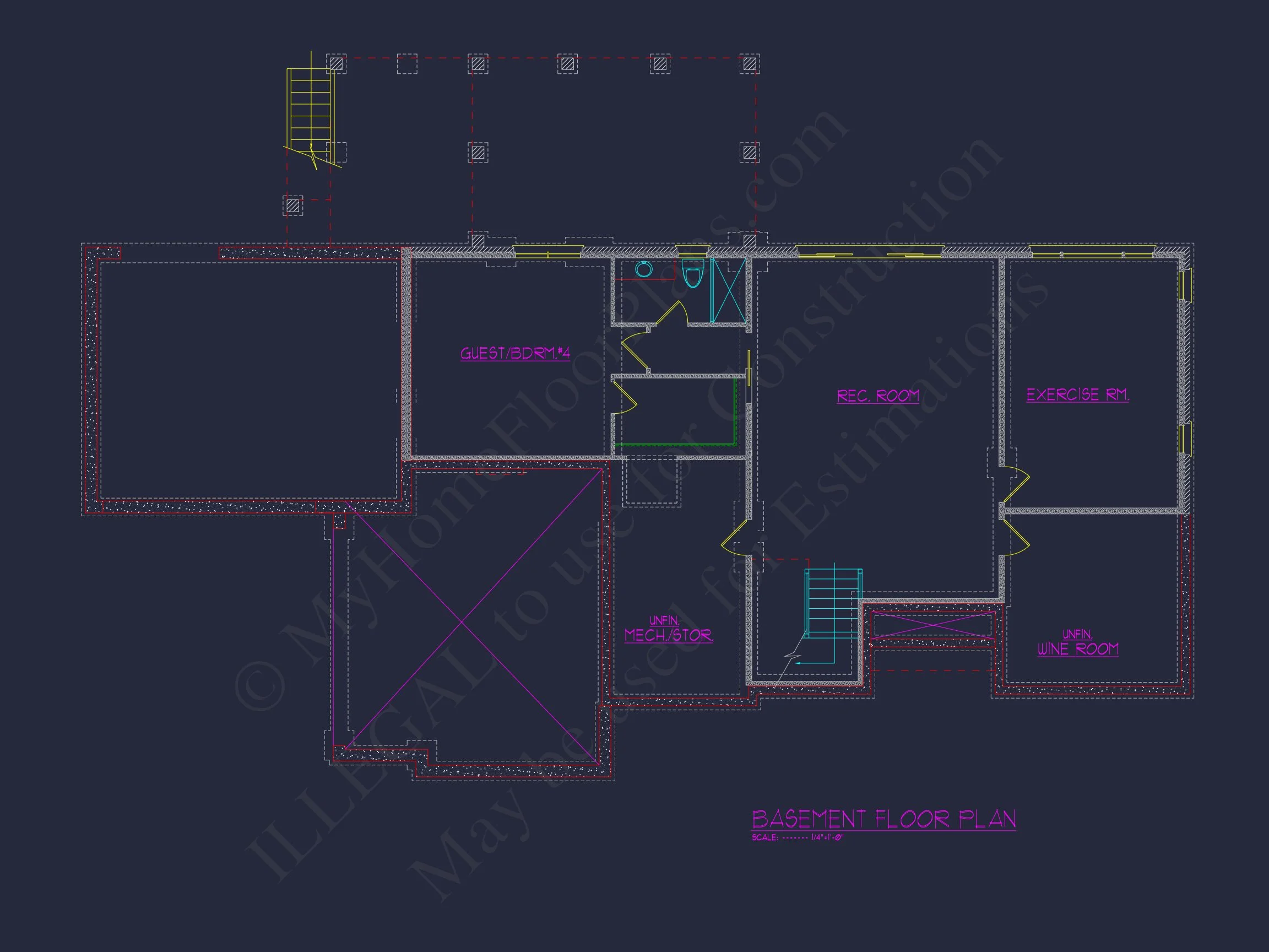 17-1623 HOUSE PLAN - Luxury House Plan with Spacious Blueprint and Architectural Designs 6 Luxury house Plan with Spacious Blueprint and Architectural Designs