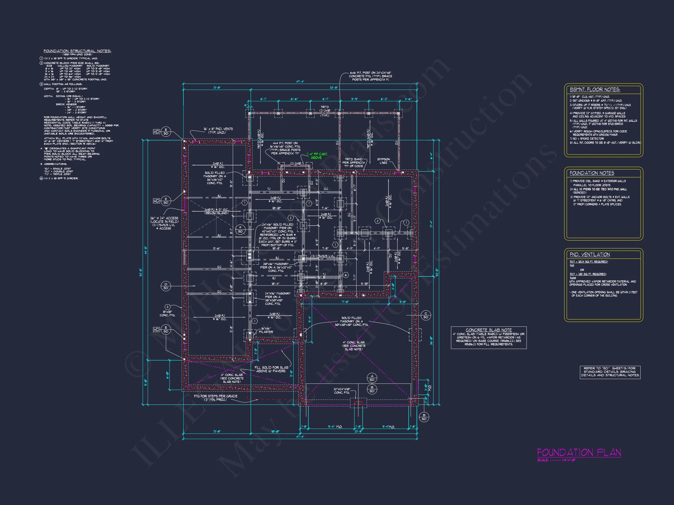 17-1474 HOUSE PLAN - Beautiful 2-Story House Floor Plan with 5 Bedrooms and CAD Designs 37 Beautiful 2-Story house Floor Plan with 5 Bedrooms and CAD Designs