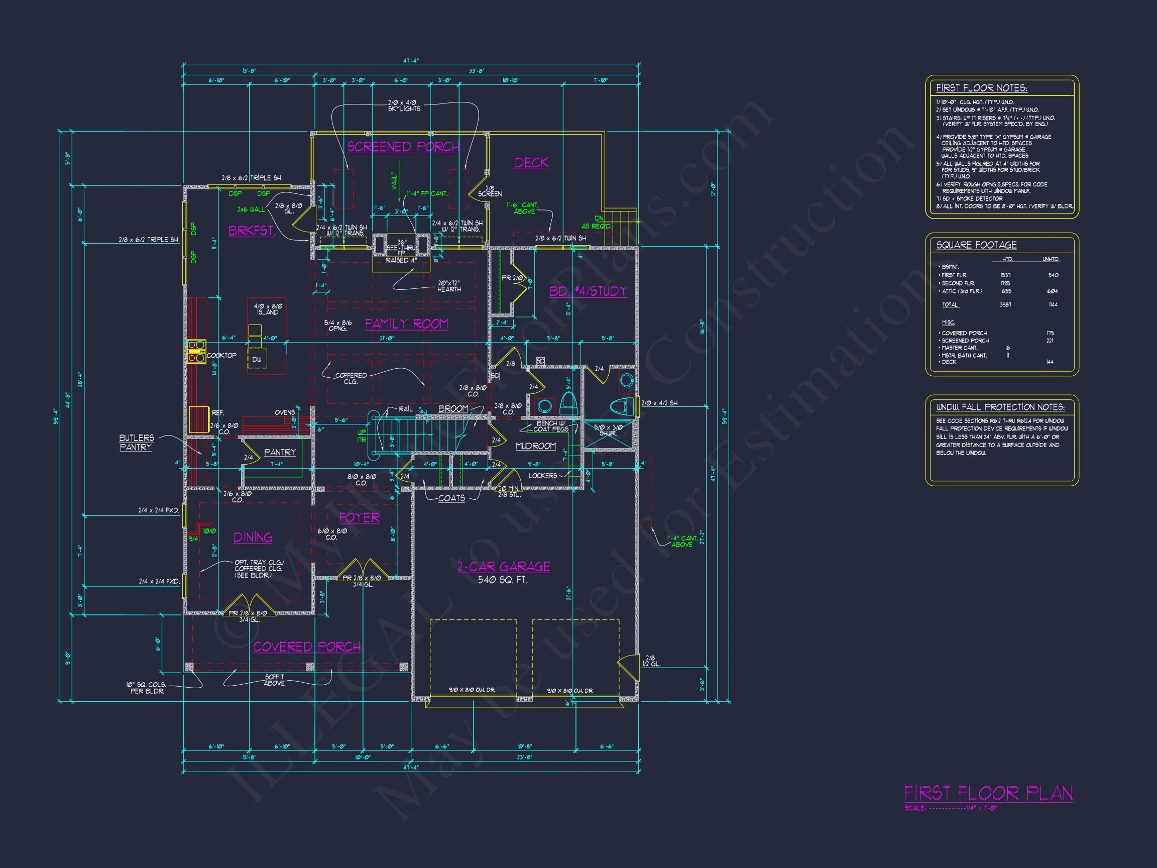 17-1474 HOUSE PLAN - Beautiful 2-Story House Floor Plan with 5 Bedrooms and CAD Designs 35 Beautiful 2-Story house Floor Plan with 5 Bedrooms and CAD Designs