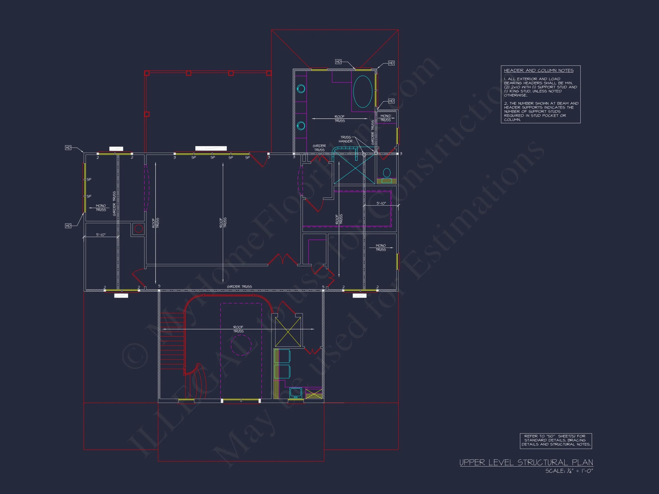 17-1247 HOUSE PLAN - Beach House Plan with CAD Design & Stunning Architecture 11 Beach house Plan with CAD Design & Stunning Architecture