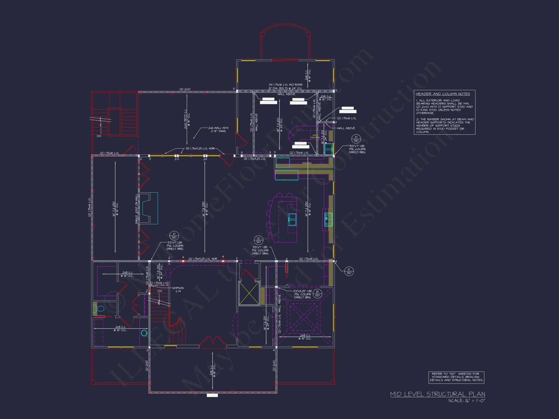 17-1247 HOUSE PLAN - Beach House Plan with CAD Design & Stunning Architecture 10 Beach house Plan with CAD Design & Stunning Architecture