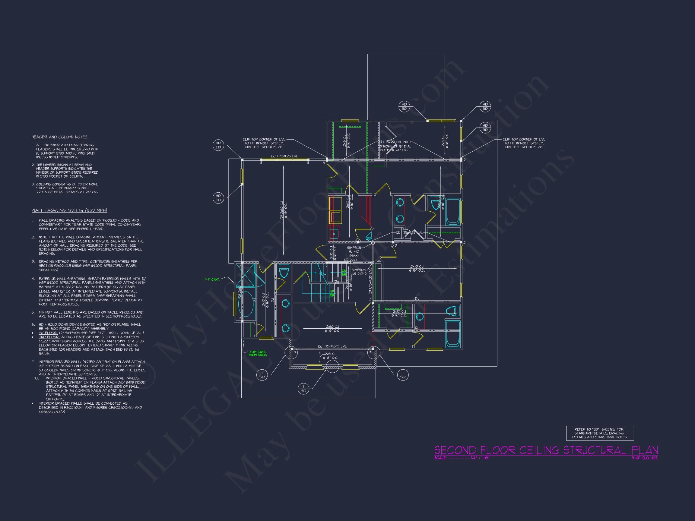 17-1060 HOUSE PLAN - Traditional House Plan with 2.5 Stories, 4 Beds, and CAD Blueprint 41 Traditional house Plan with 2.5 Stories, 4 Beds, and CAD Blueprint