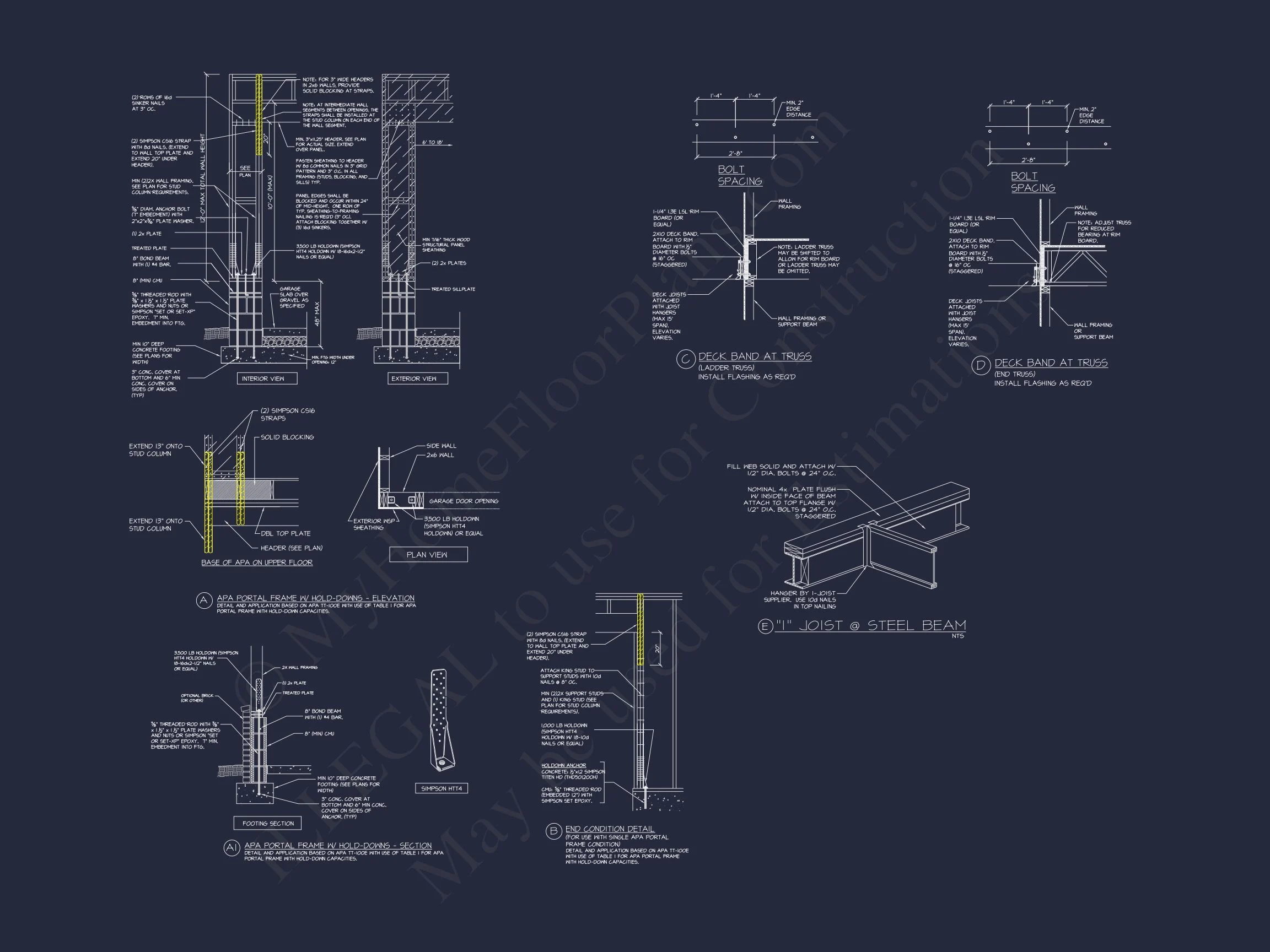 17-1036 HOUSE PLAN - Elegant Beach House Plan: CAD and Blueprint Designs 23 Elegant Beach house Plan: CAD and Blueprint Designs