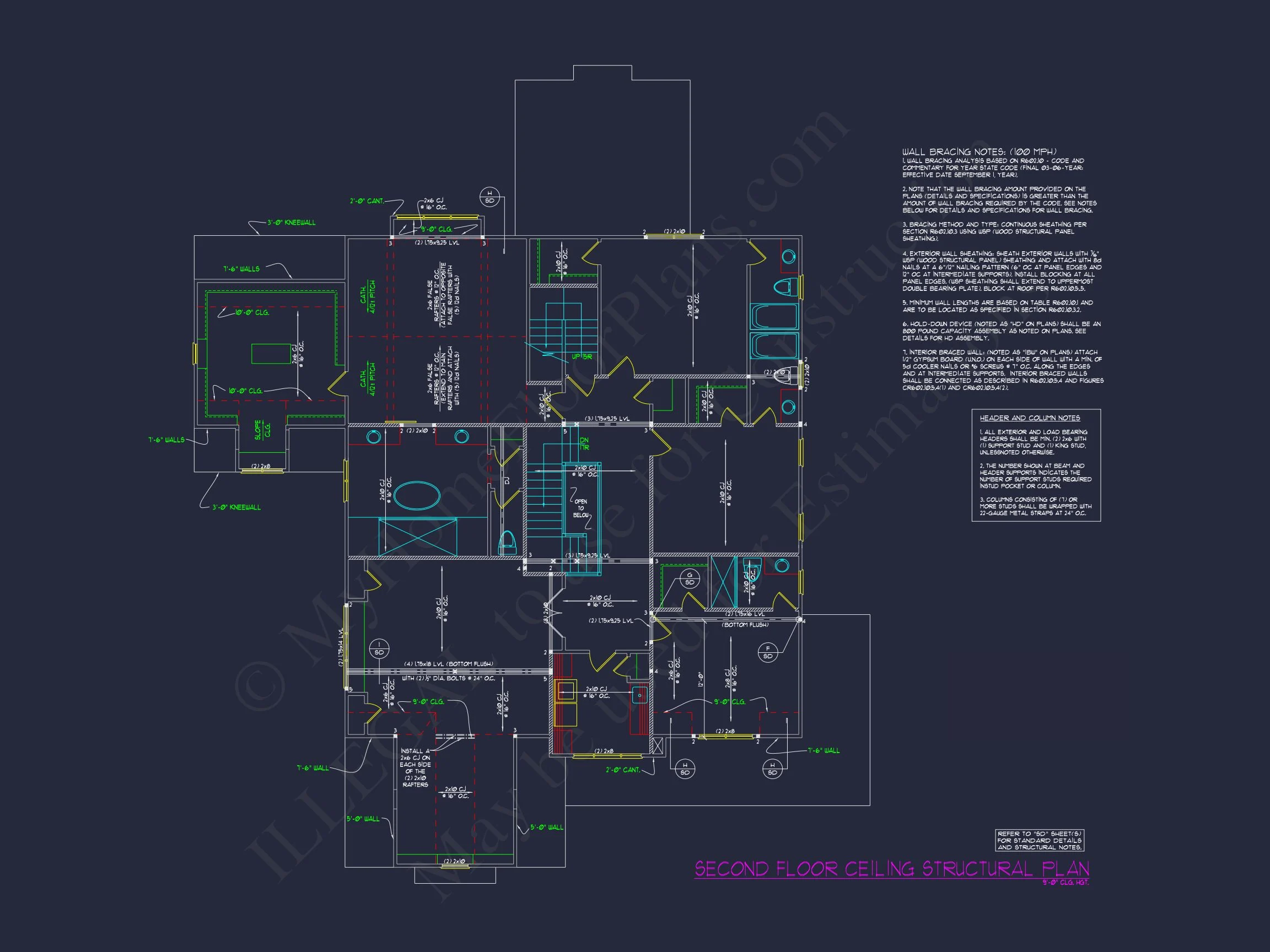17-1035 HOUSE PLAN - Luxurious House Floor Plan with Detailed CAD Designs & Blueprint 36 Luxurious house Floor Plan with Detailed CAD Designs & Blueprint