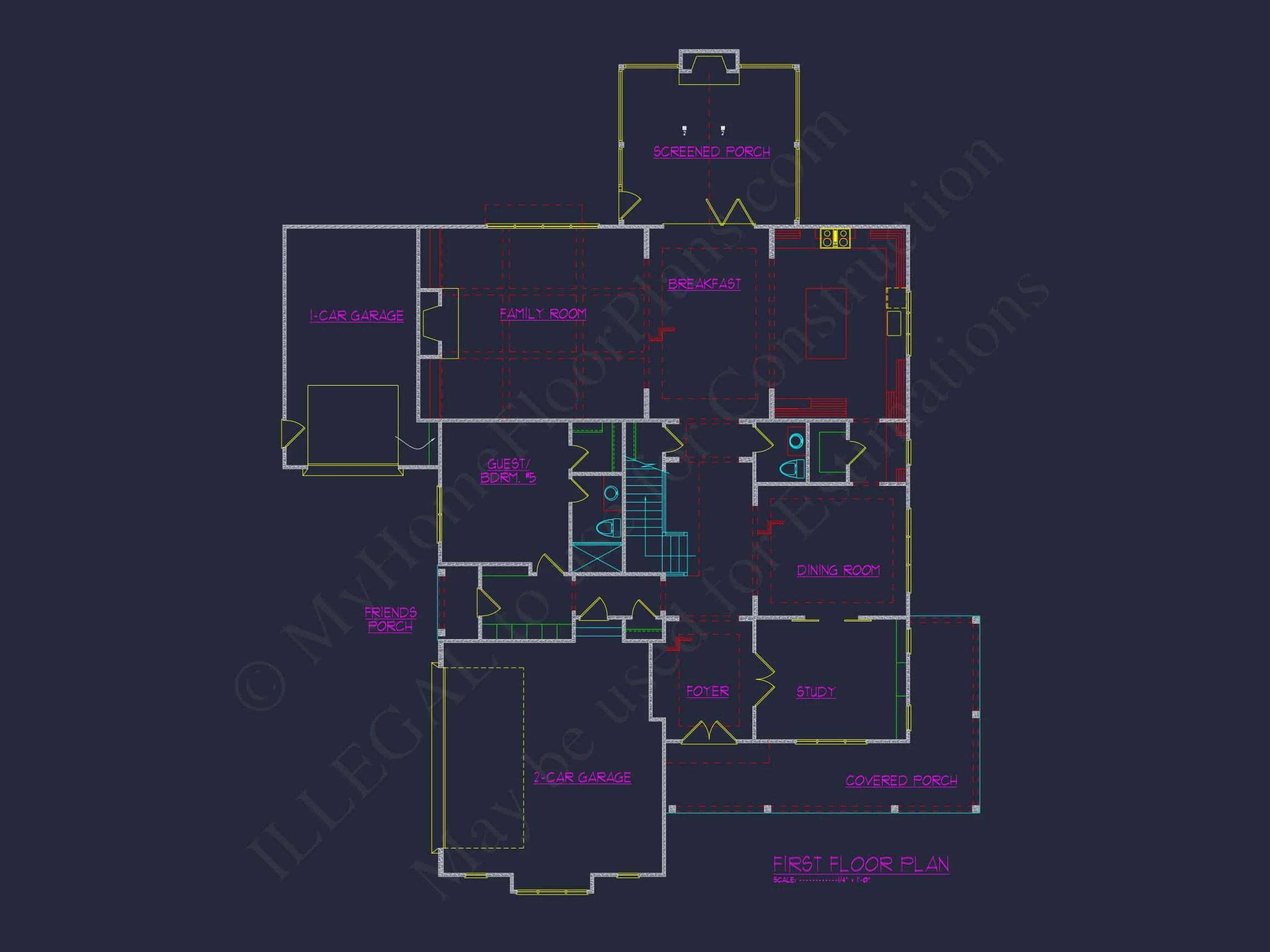 17-1035 HOUSE PLAN - Luxurious House Floor Plan with Detailed CAD Designs & Blueprint 28 Luxurious house Floor Plan with Detailed CAD Designs & Blueprint
