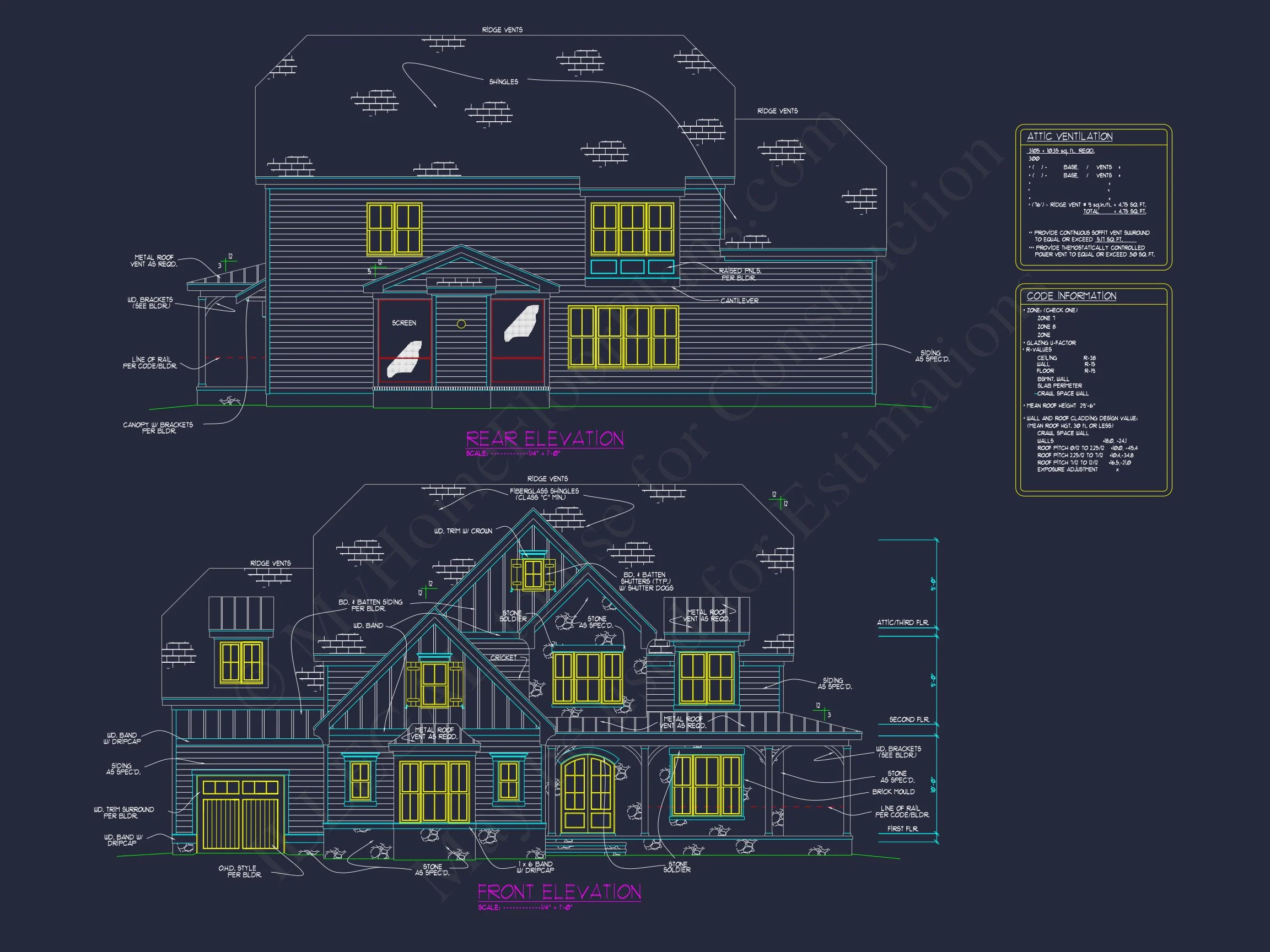 17-1035 HOUSE PLAN - Luxurious House Floor Plan with Detailed CAD Designs & Blueprint 26 Luxurious house Floor Plan with Detailed CAD Designs & Blueprint