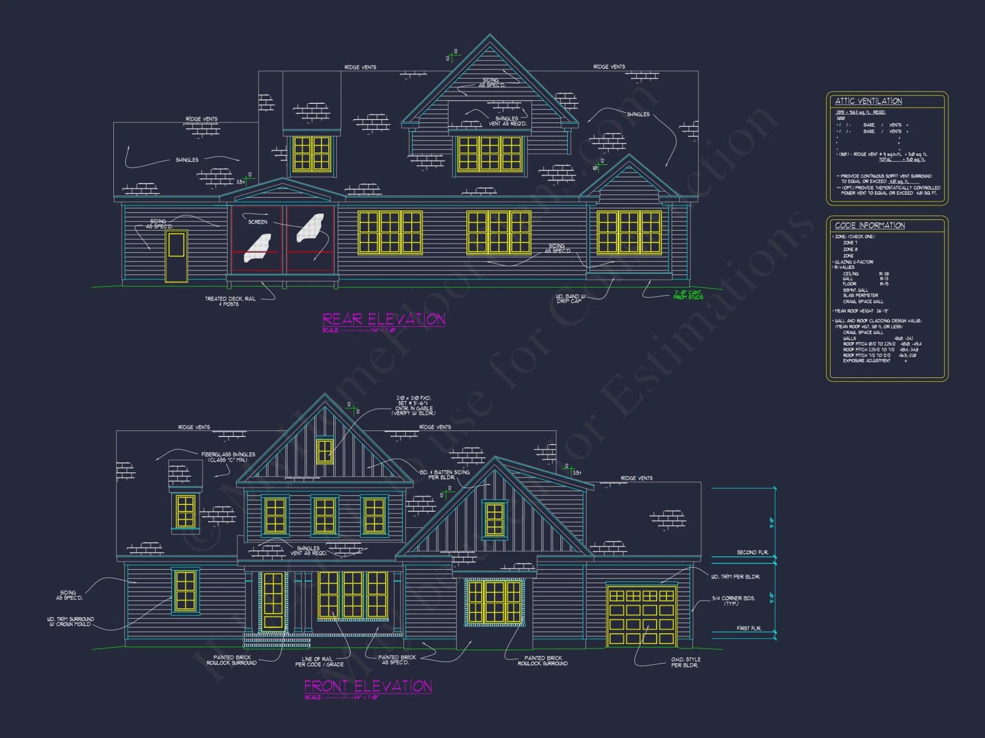 Classic Craftsman house Plan with Spacious Floor Designs in CAD