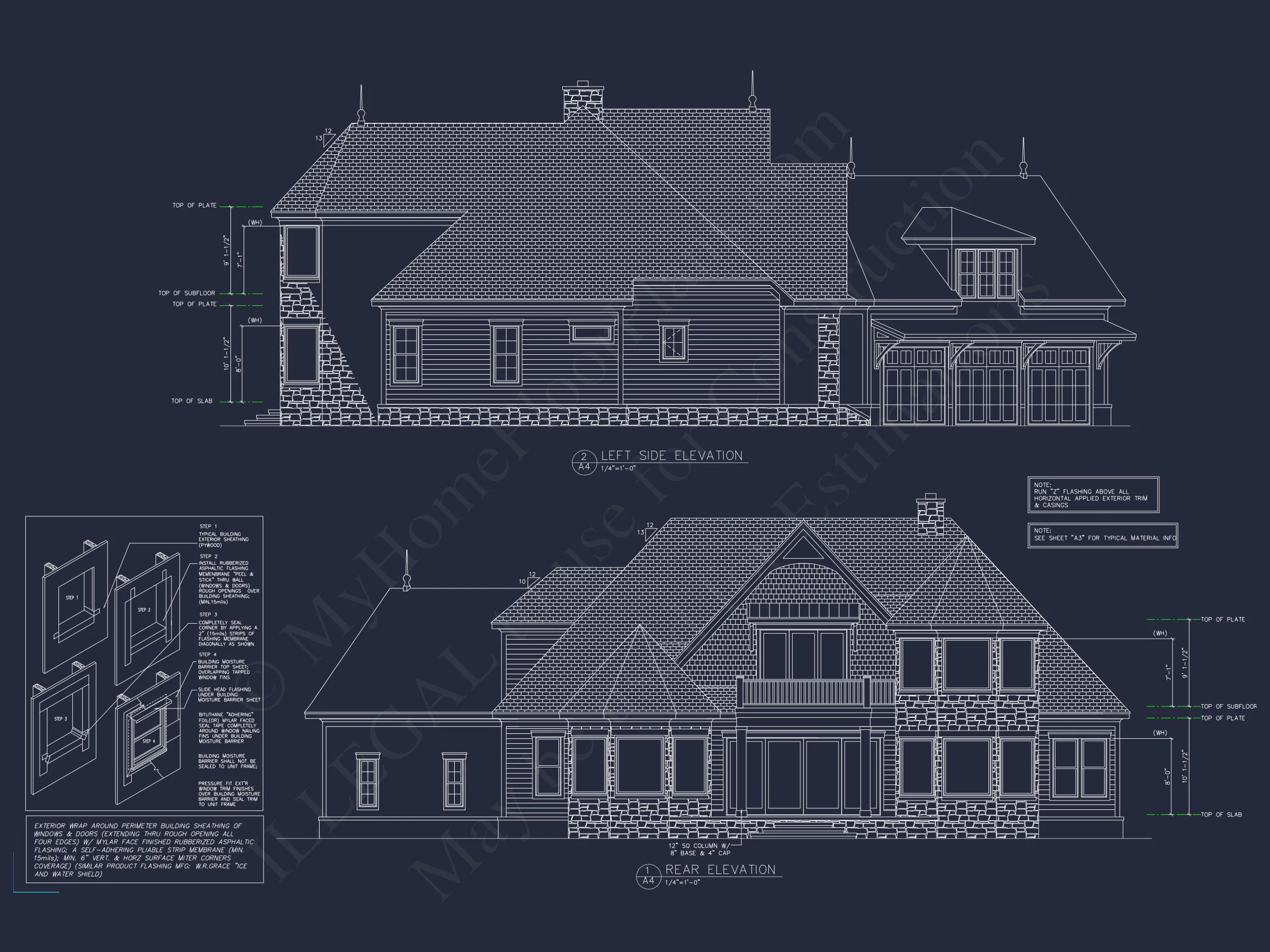 17-1559 HOUSE PLAN - Stunning House Plan Featuring 3, 565 Sqft, CAD Designs & Floor Plans 5 Stunning house Plan Featuring 3, 565 Sqft, CAD Designs & Floor Plans