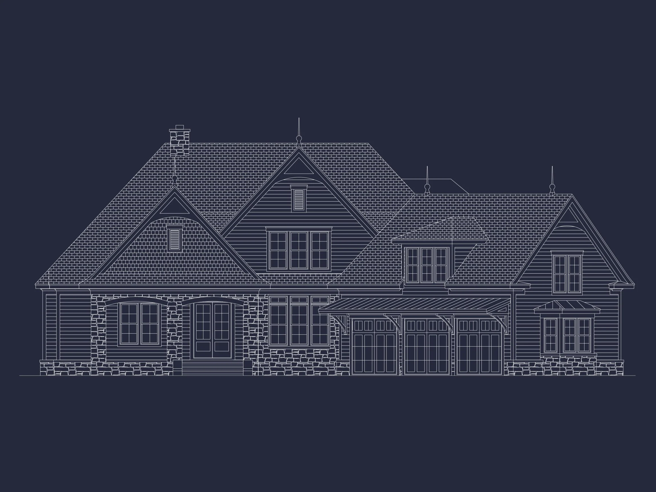 17-1559 HOUSE PLAN - Stunning House Plan Featuring 3, 565 Sqft, CAD Designs & Floor Plans 3 Stunning house Plan Featuring 3, 565 Sqft, CAD Designs & Floor Plans
