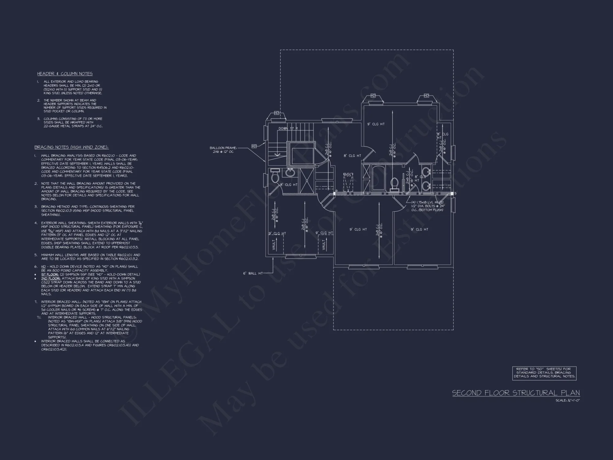 Beautiful house Plan With Coastal Design and CAD Blueprints