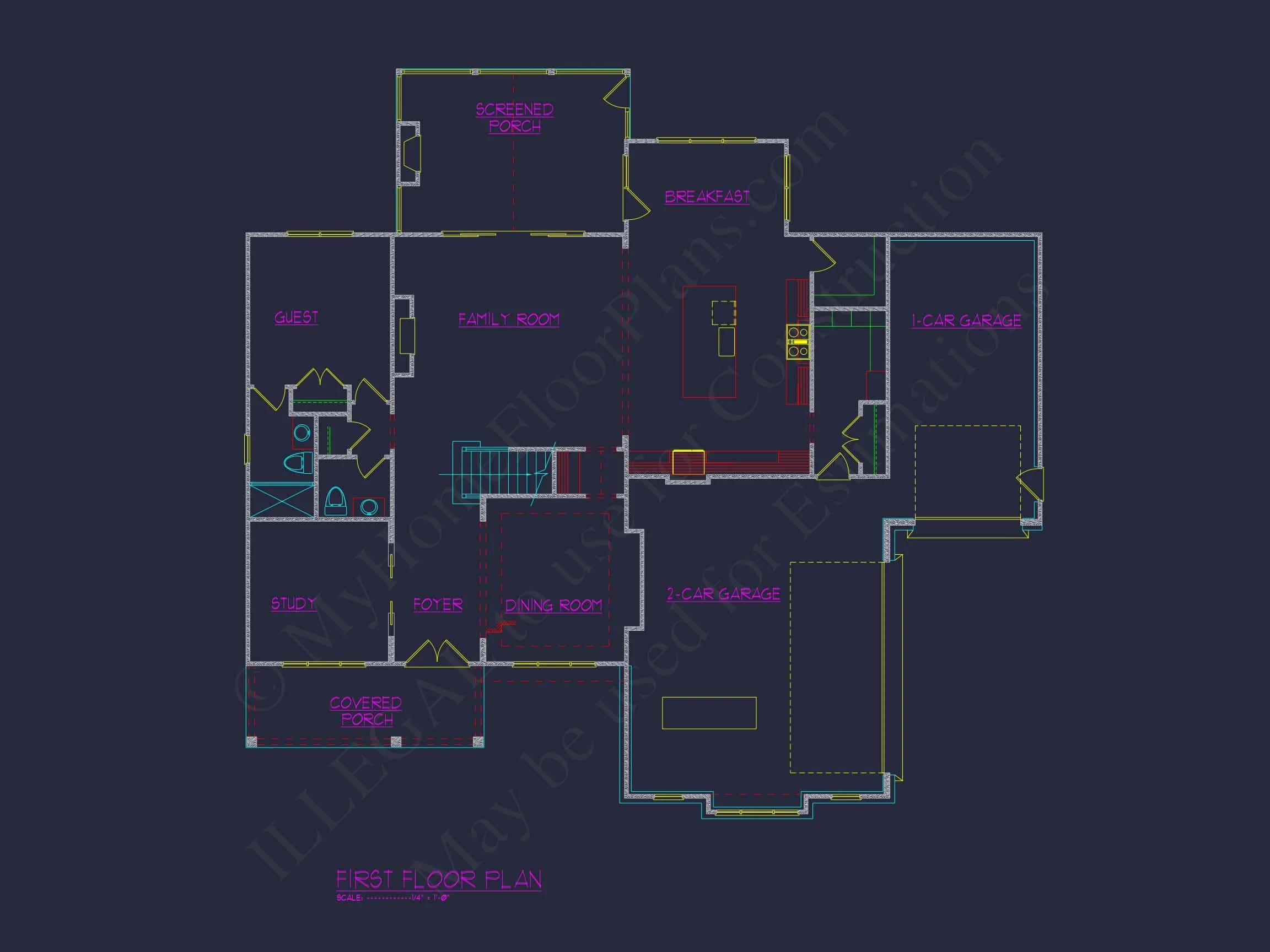20-1081 HOUSE PLAN - Modern Craftsman House Plan - 3, 978 Sq. Ft., 4 Beds, 2.5-Story 83 Modern Craftsman house Plan - 3, 978 Sq. Ft., 4 Beds, 2.5-Story