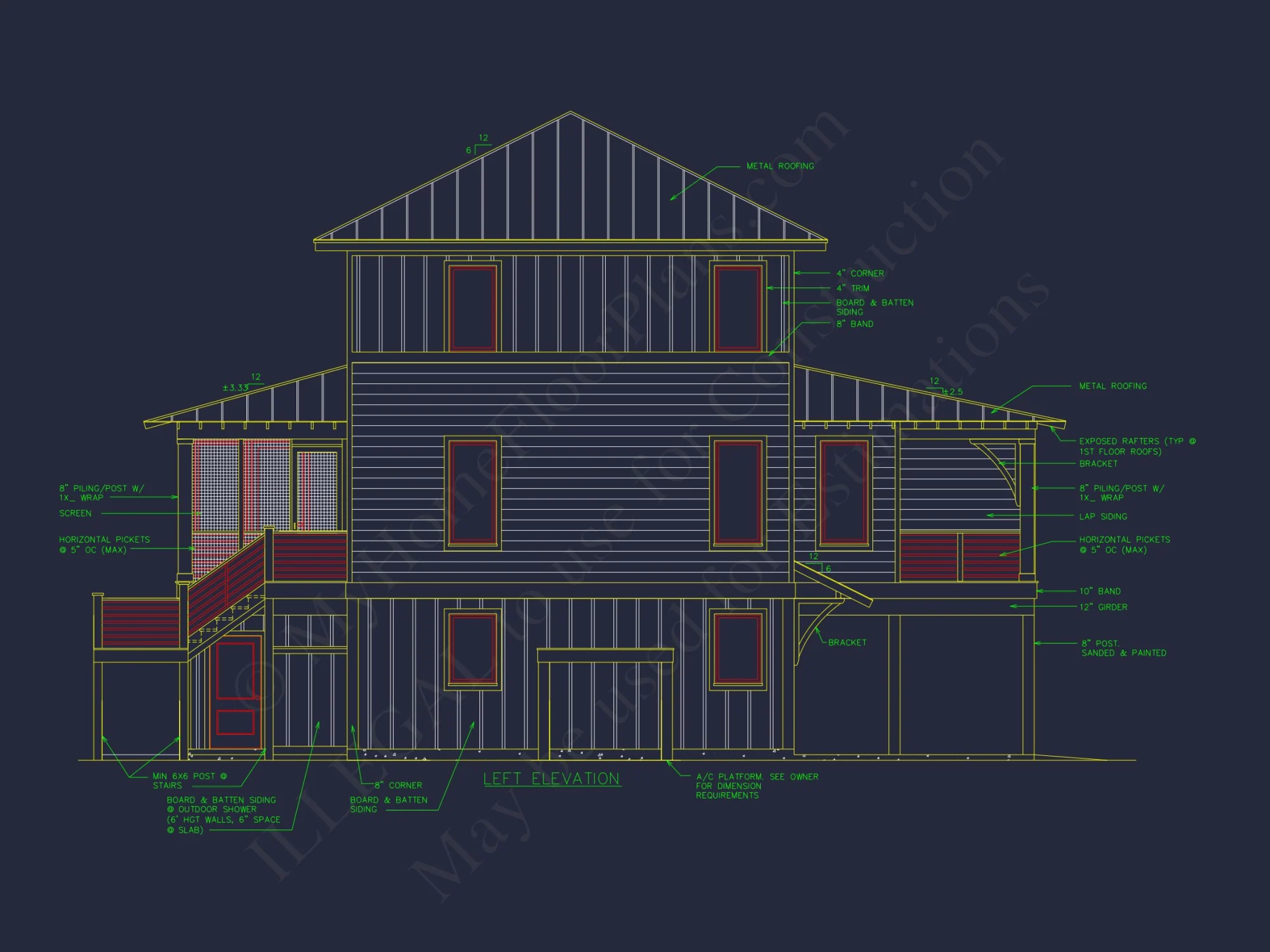 Stunning Coastal house Plan with Modern Features and Blueprint Designs