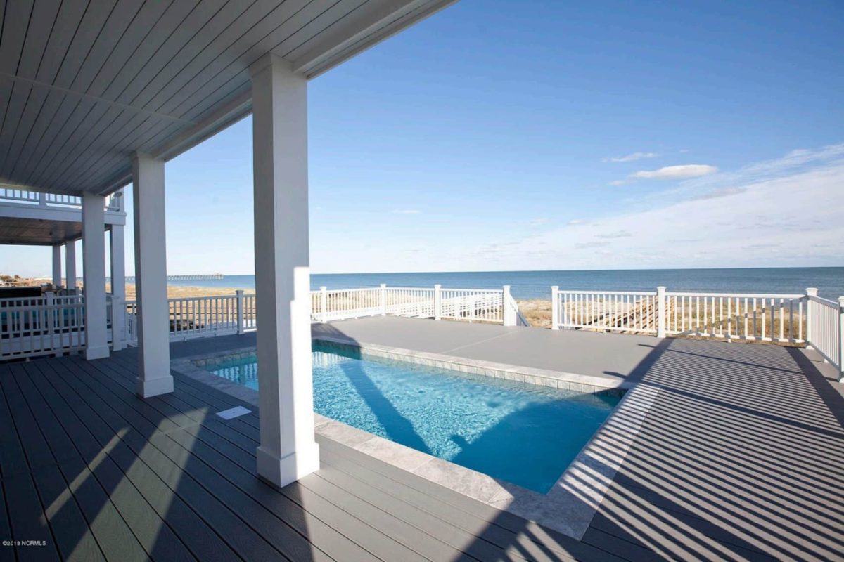 Modern Beach house CAD Plan with Coastal Architecture Options
