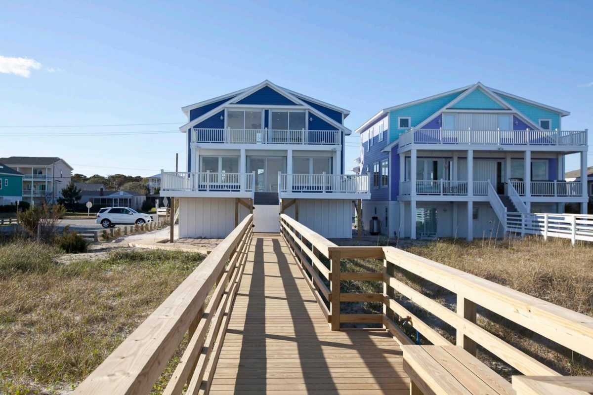 Modern Beach house CAD Plan with Coastal Architecture Options