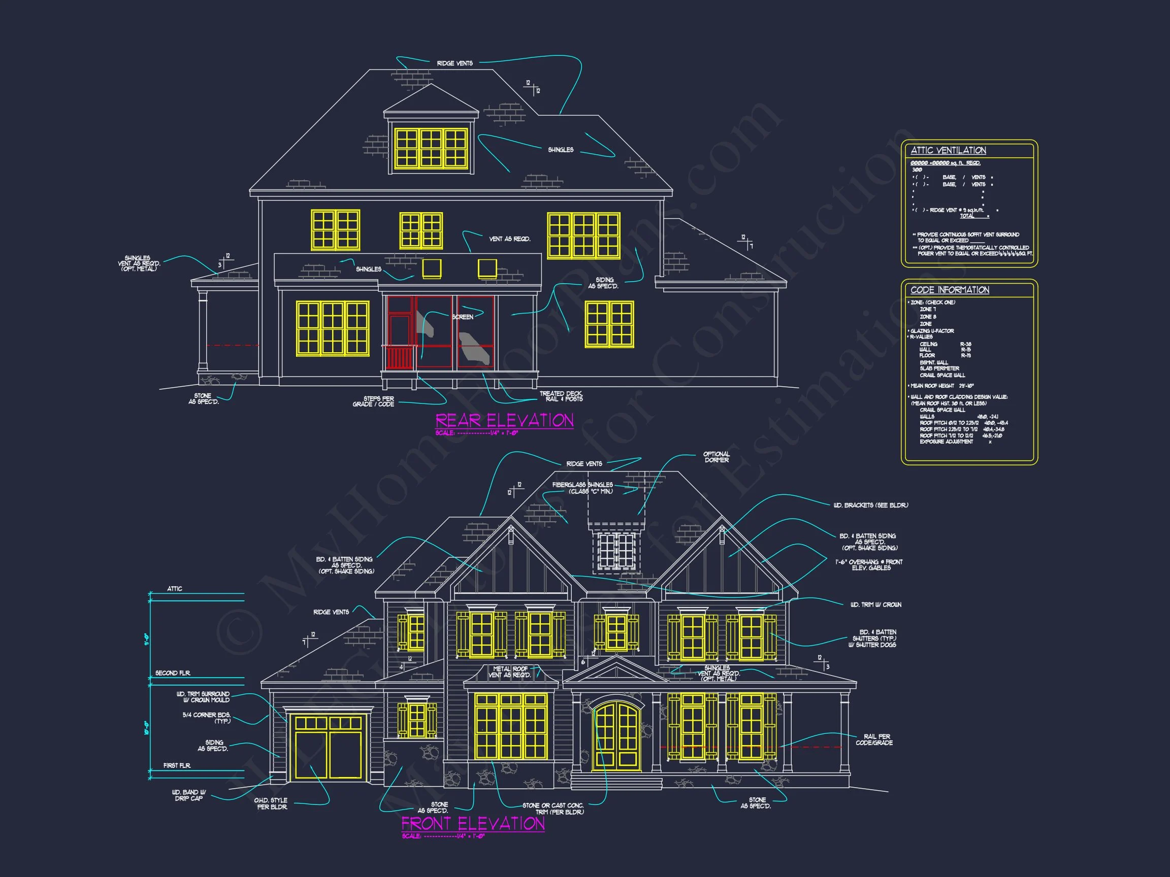 12-2629 HOUSE PLAN - Spacious Craftsman House Plan with 3 Floors and 5 Bedrooms 53 Spacious Craftsman house Plan with 3 Floors and 5 Bedrooms