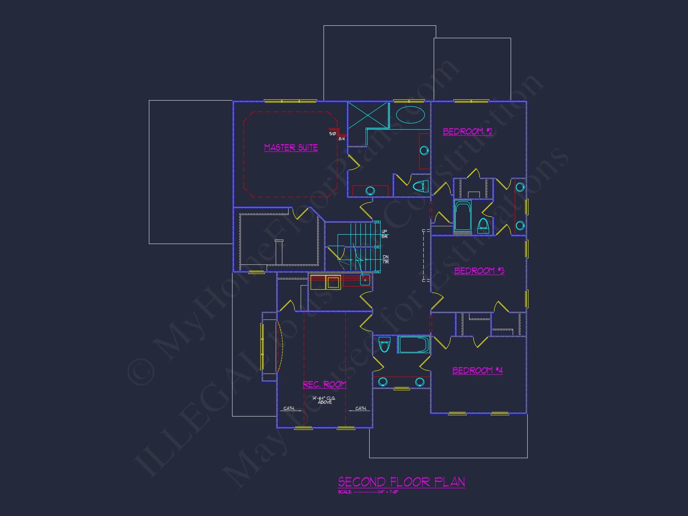 12-2629 HOUSE PLAN - Spacious Craftsman House Plan with 3 Floors and 5 Bedrooms 51 Spacious Craftsman house Plan with 3 Floors and 5 Bedrooms