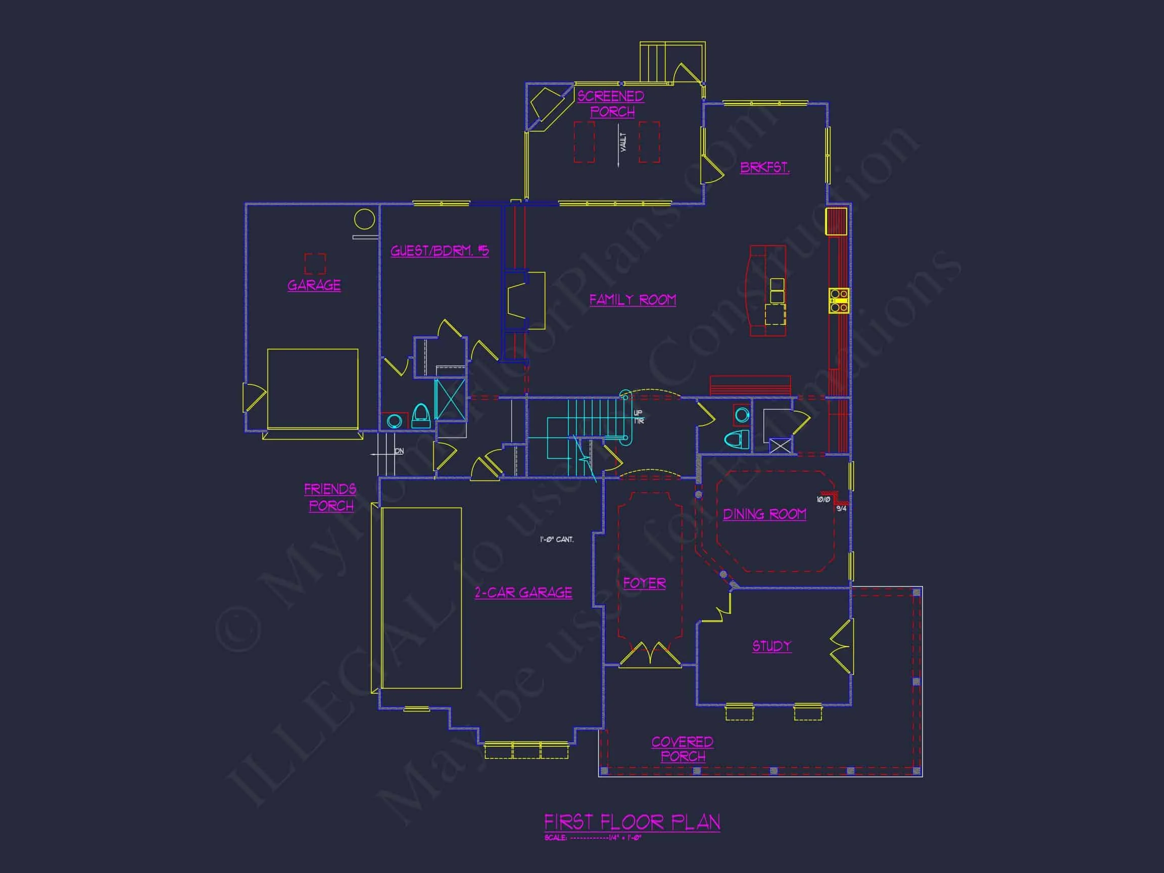 12-2629 HOUSE PLAN - Spacious Craftsman House Plan with 3 Floors and 5 Bedrooms 50 Spacious Craftsman house Plan with 3 Floors and 5 Bedrooms