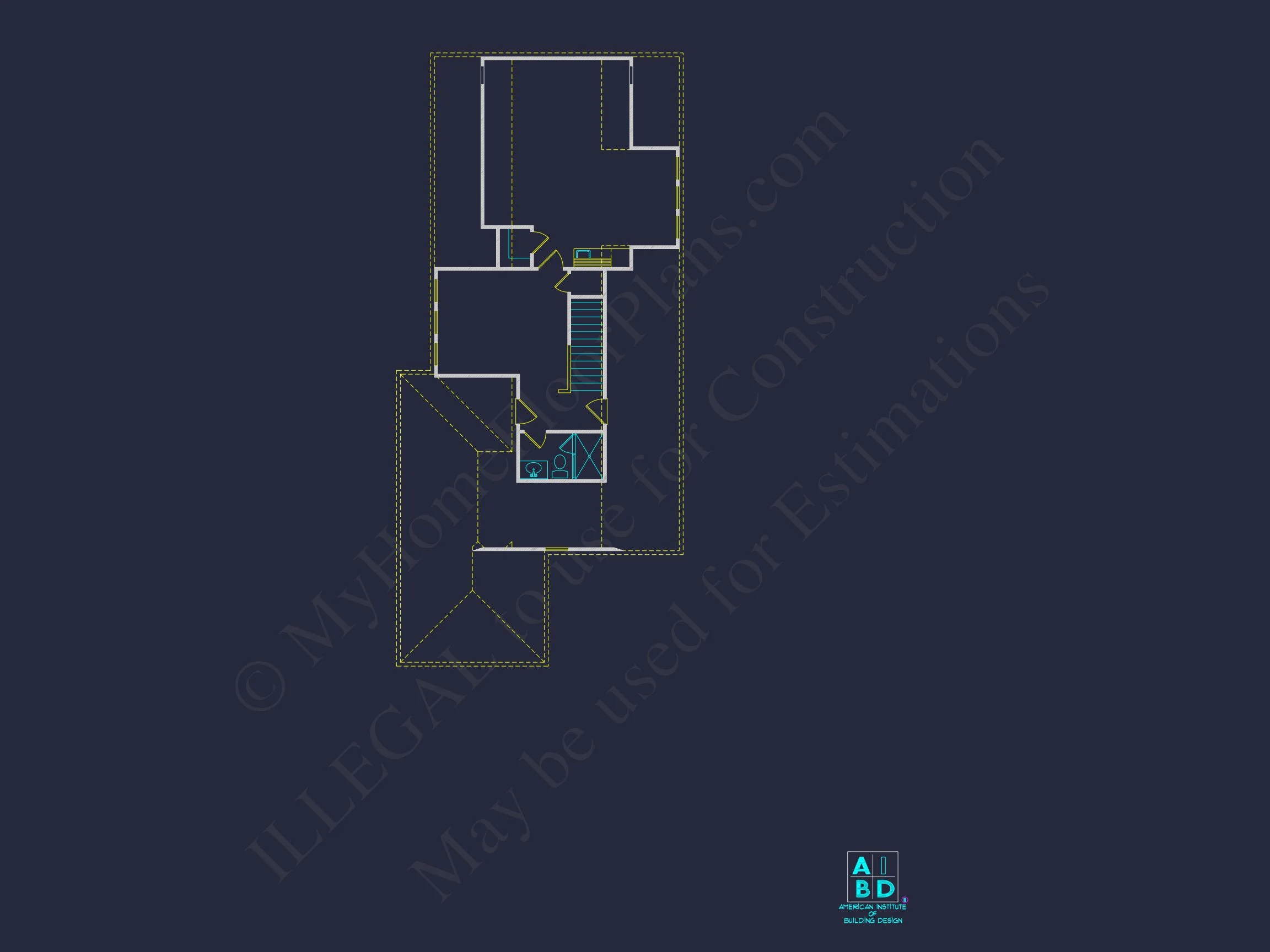 8-1822 HOUSE PLAN - Modern 2-Story House Plan with CAD Blueprint and Unique Designs 17 Modern 2-Story house Plan with CAD Blueprint and Unique Designs
