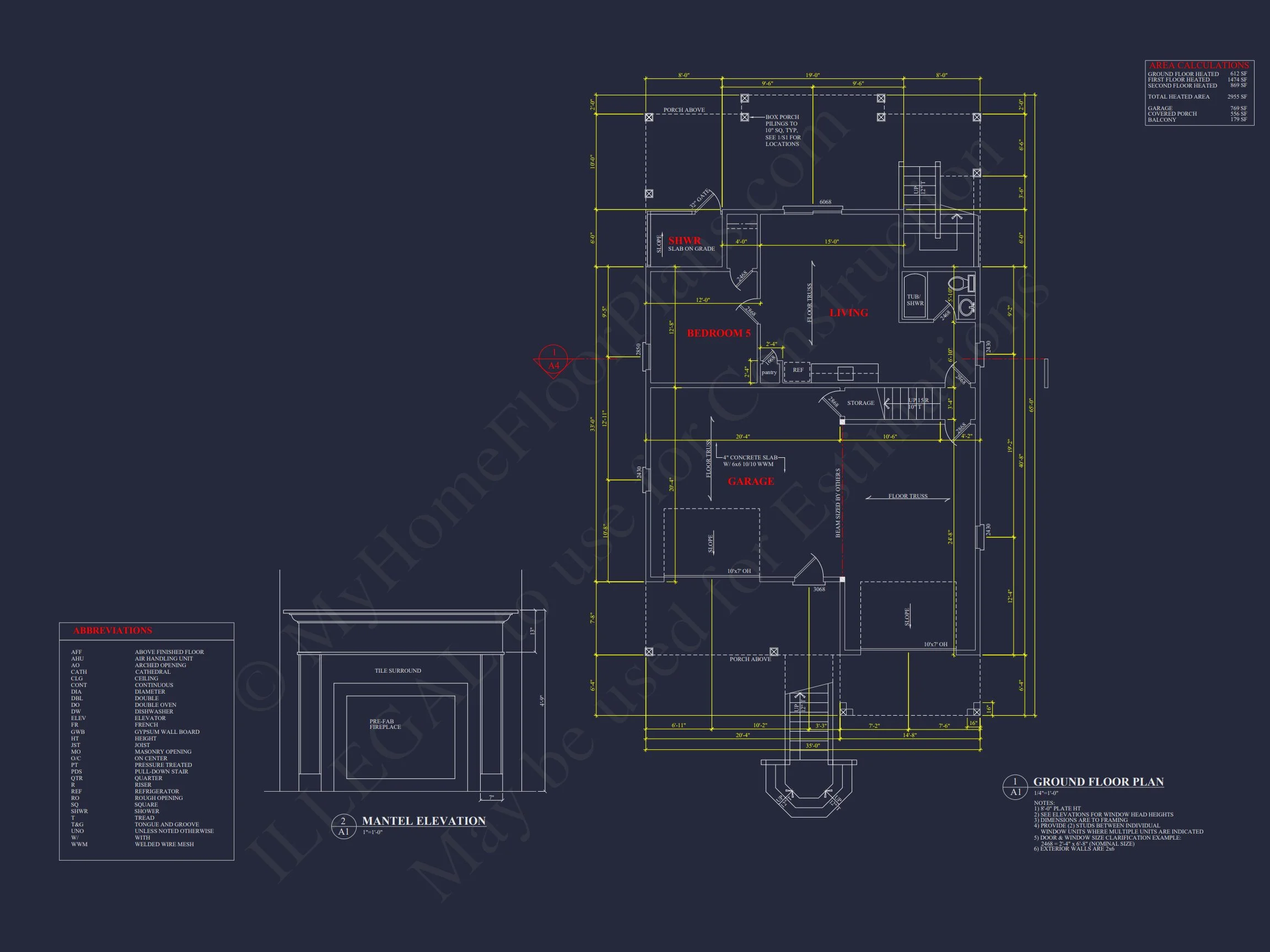 18-2203 HOUSE PLAN - Modern Coastal House Plan with Spacious Layout and Detailed CAD Designs 45 Modern Coastal house Plan with Spacious Layout and Detailed CAD Designs