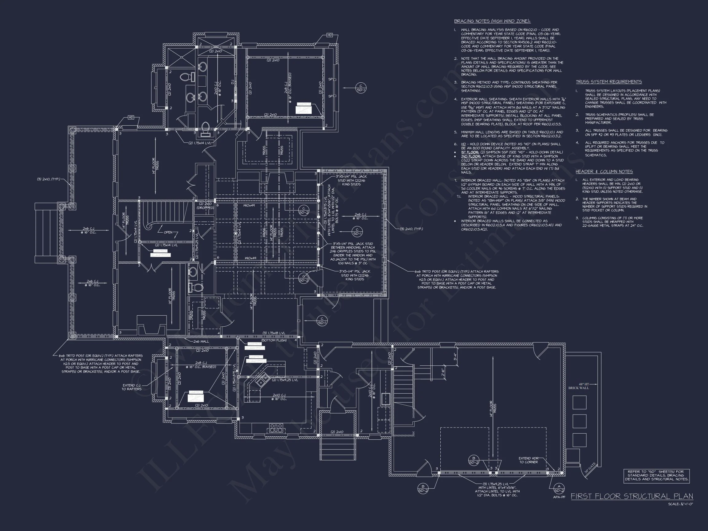 17-1739 HOUSE PLAN - 5-Bedroom Classical House Plan – Spacious 2-Story Home with Garage & Open Concept 79 Elegant 5-Bedroom house Floor Plan with 2 Stories and Garage