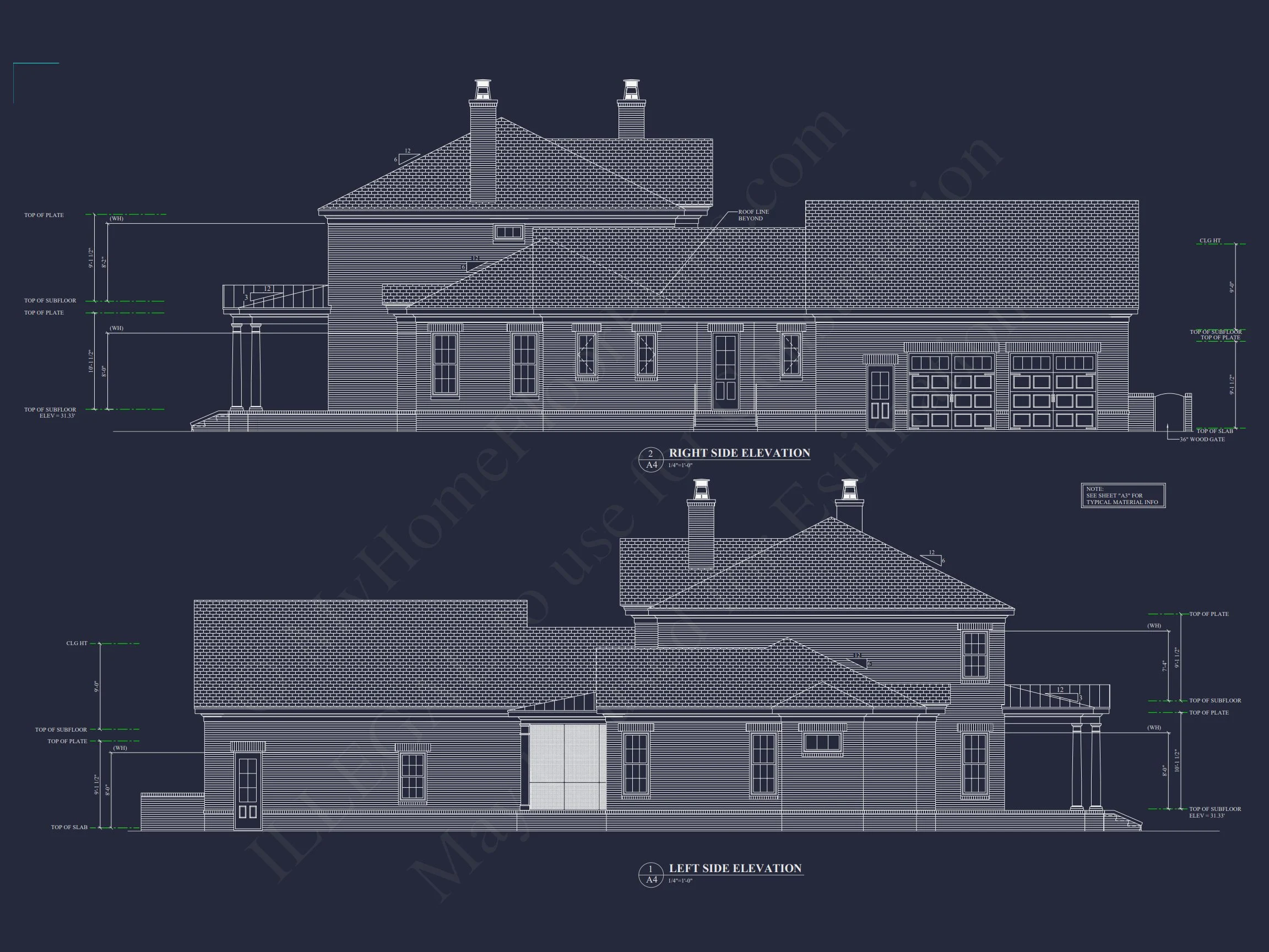 17-1739 HOUSE PLAN - 5-Bedroom Classical House Plan – Spacious 2-Story Home with Garage & Open Concept 69 Elegant 5-Bedroom house Floor Plan with 2 Stories and Garage