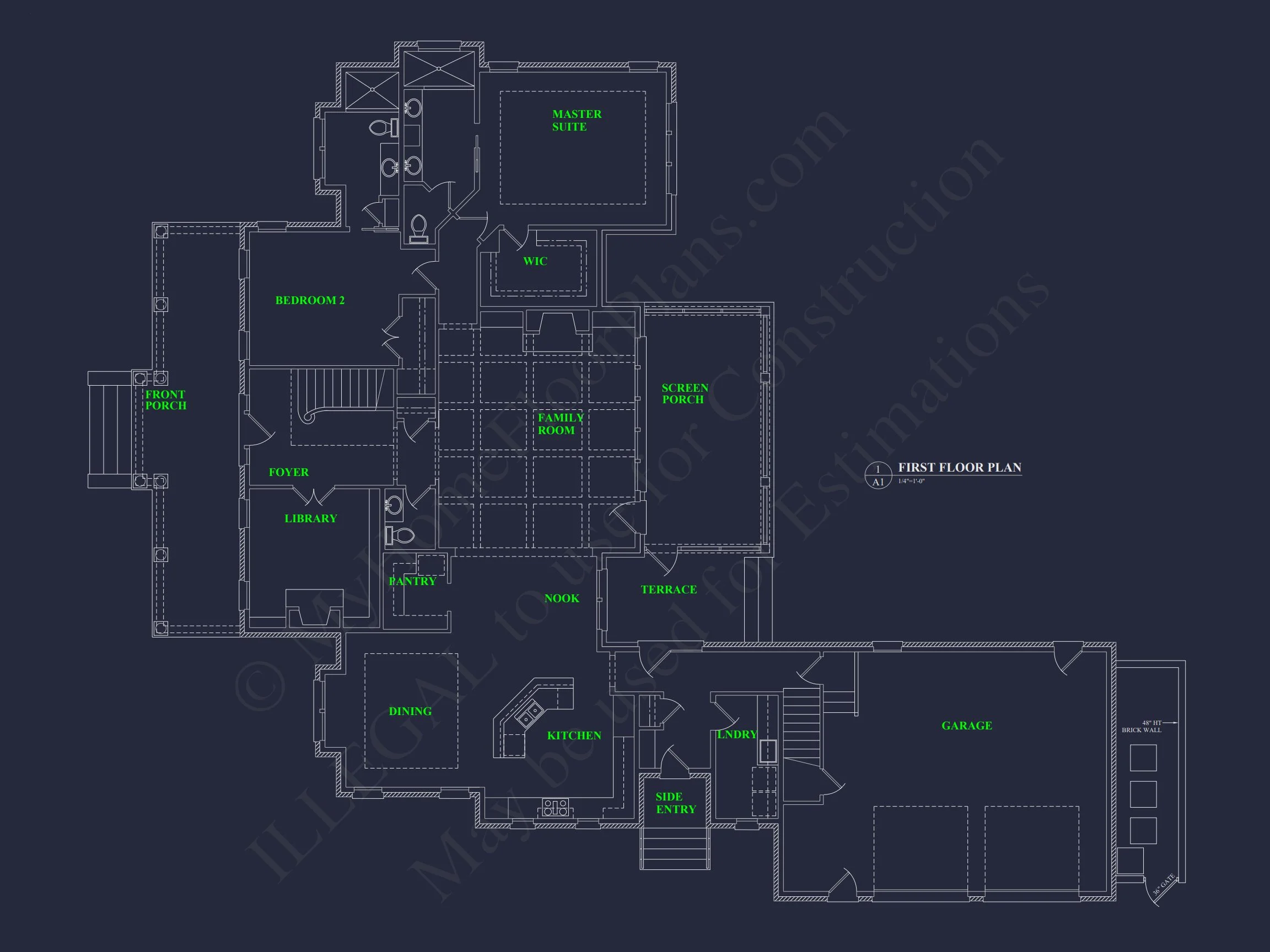 17-1739 HOUSE PLAN - 5-Bedroom Classical House Plan – Spacious 2-Story Home with Garage & Open Concept 70 Elegant 5-Bedroom house Floor Plan with 2 Stories and Garage