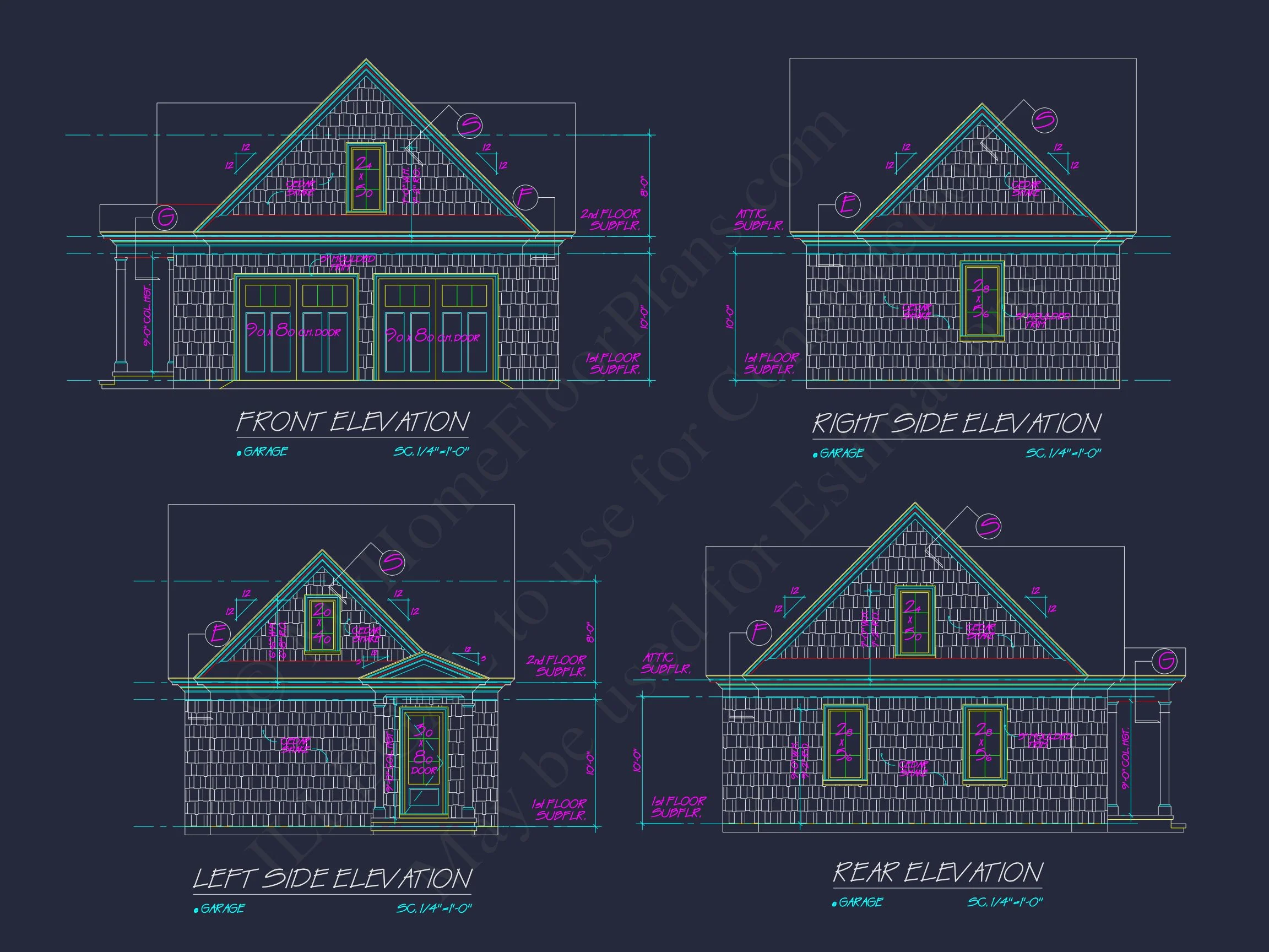 17-1717 HOUSE PLAN - Luxury House Plan with CAD Designs & French Country Charm 7 Luxury house Plan with CAD Designs & French Country Charm