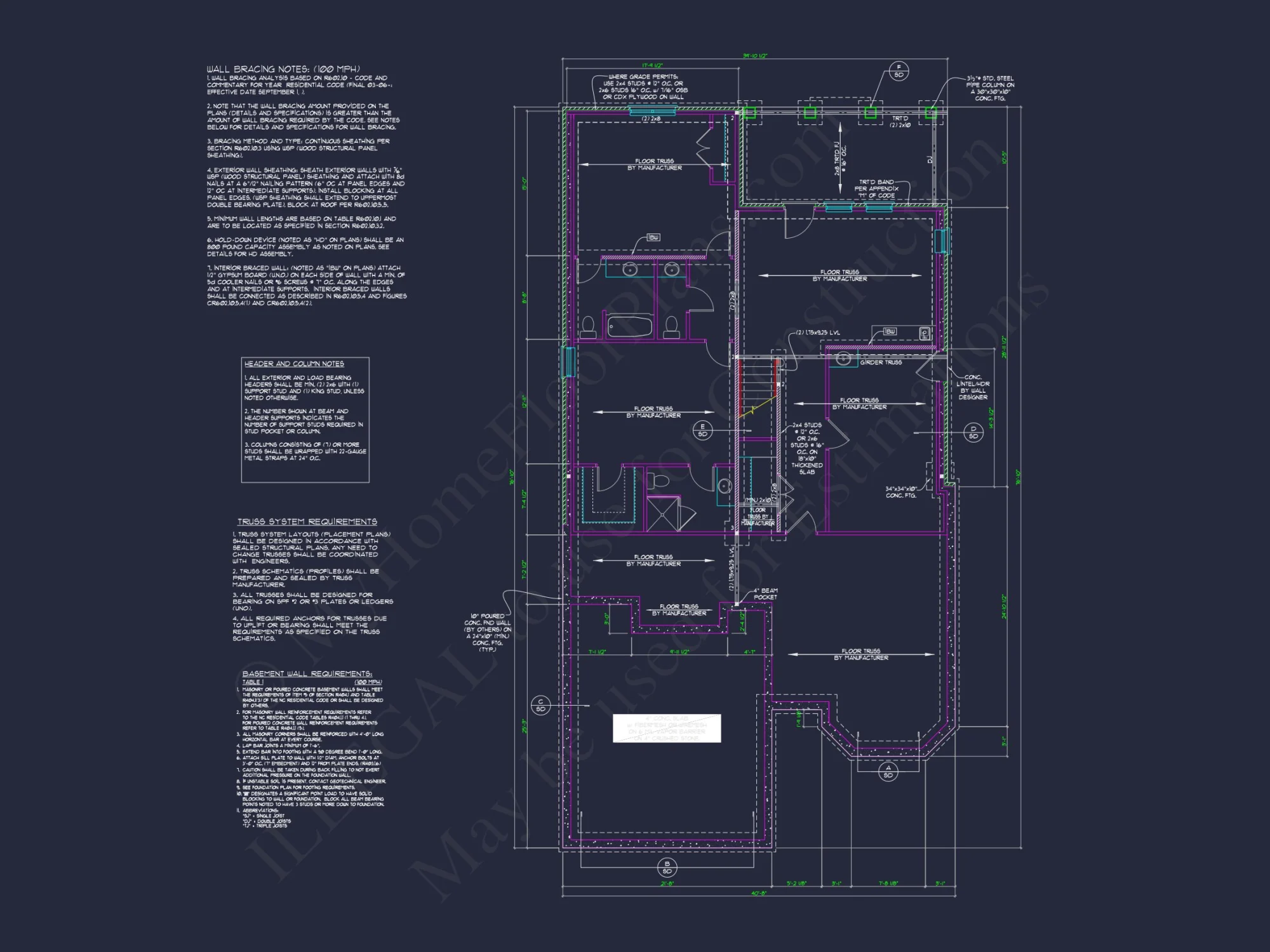 Stunning house Plan with Blueprint, CAD Designs & Features