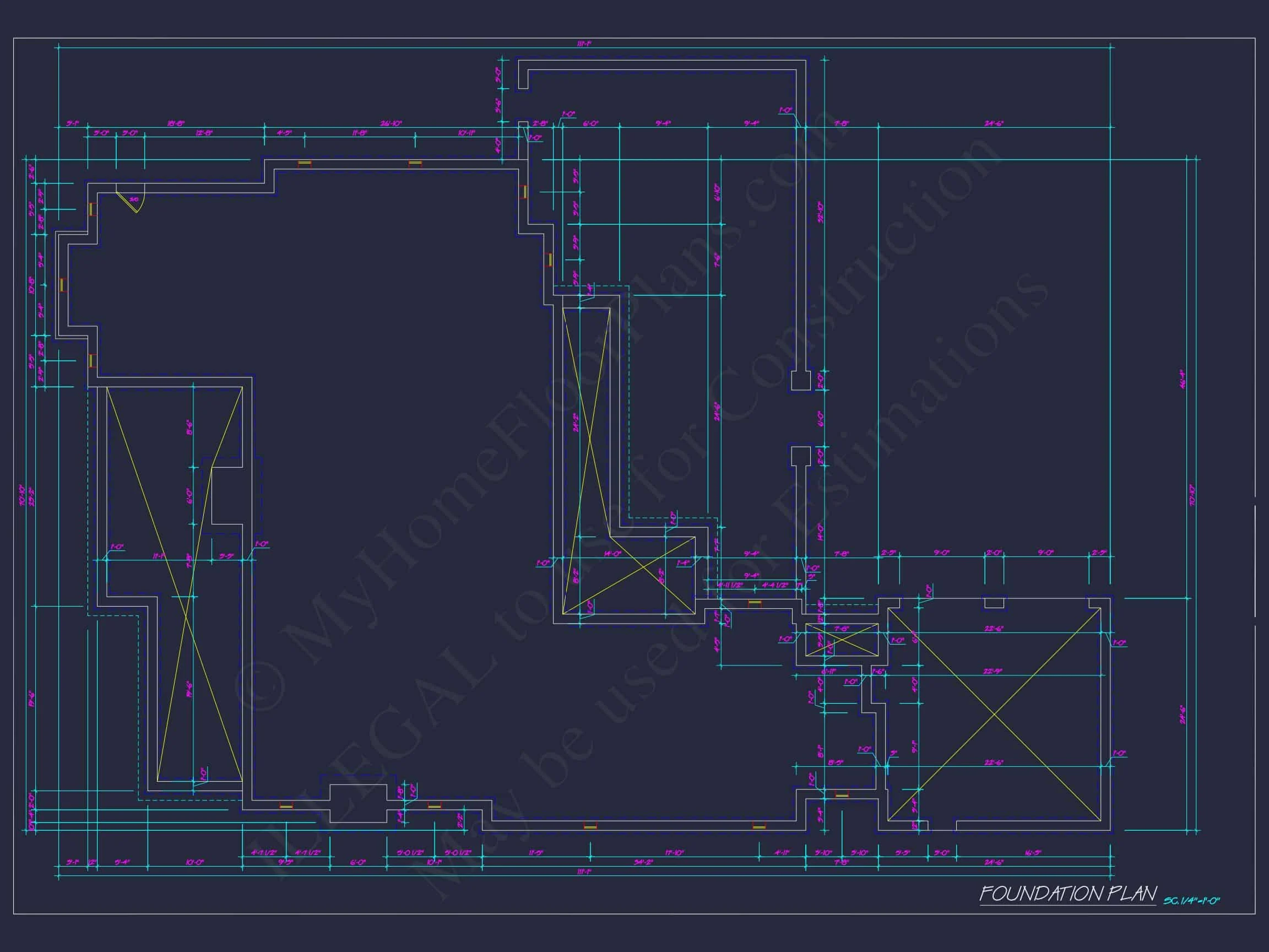 7-2213 HOUSE PLAN - French Country House Plan with 5 Bedrooms and Spacious CAD Design 10 French Country house Plan with 5 Bedrooms and Spacious CAD Design