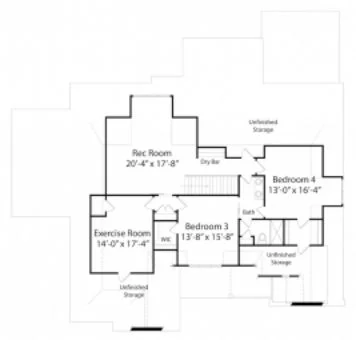 20-2199A HOUSE PLAN - Modern House Plan with 2 Story Design & Spacious Floor Plans 45 Modern house Plan with 2 Story Design & Spacious Floor Plans