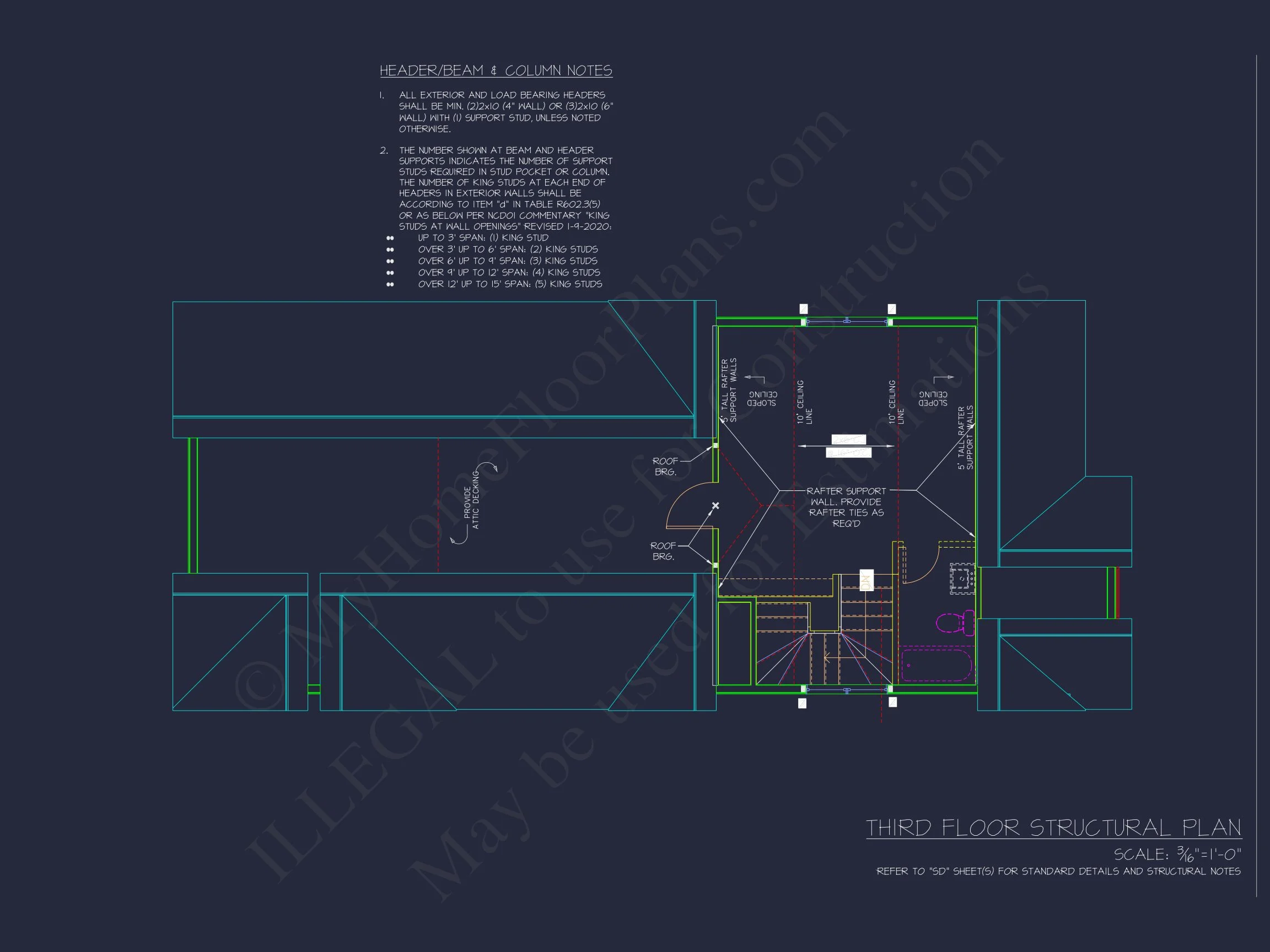 20-2094 HOUSE PLAN - Versatile Modern House Design with Floor Plan and CAD Blueprint 13 Versatile Modern house Design with Floor Plan and CAD Blueprint