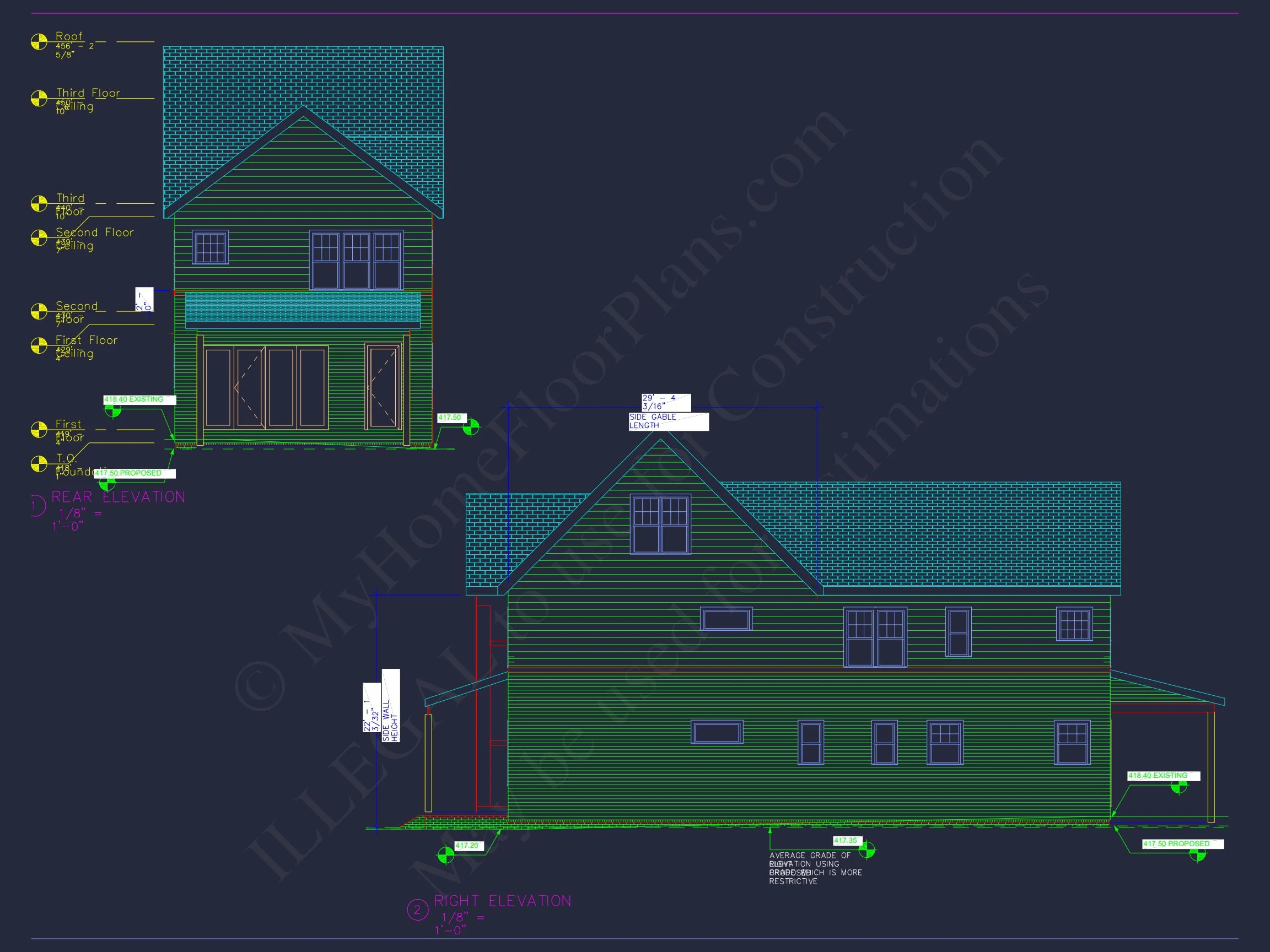 20-2094 HOUSE PLAN - Versatile Modern House Design with Floor Plan and CAD Blueprint 5 Versatile Modern house Design with Floor Plan and CAD Blueprint