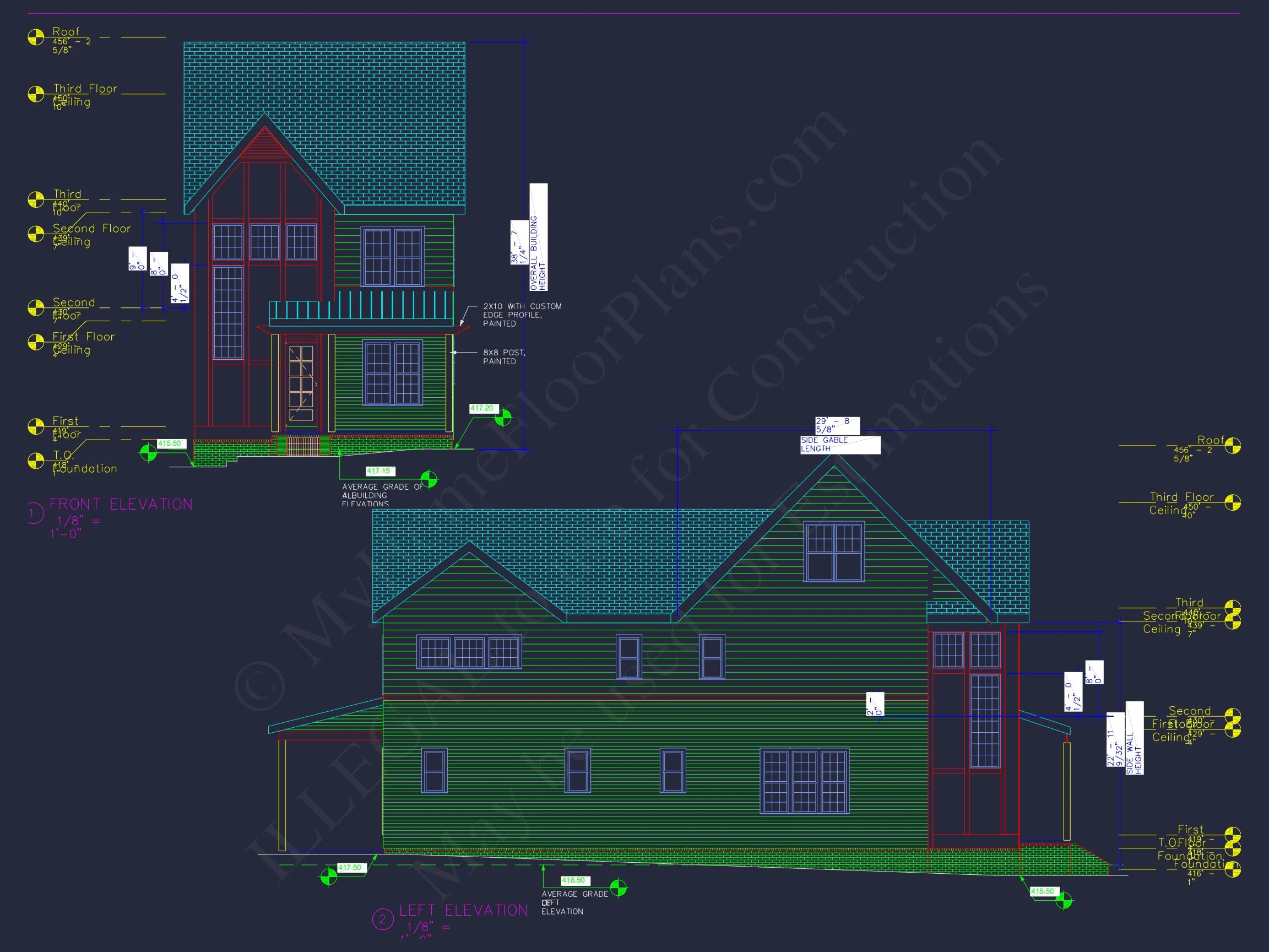 20-2094 HOUSE PLAN - Versatile Modern House Design with Floor Plan and CAD Blueprint 4 Versatile Modern house Design with Floor Plan and CAD Blueprint
