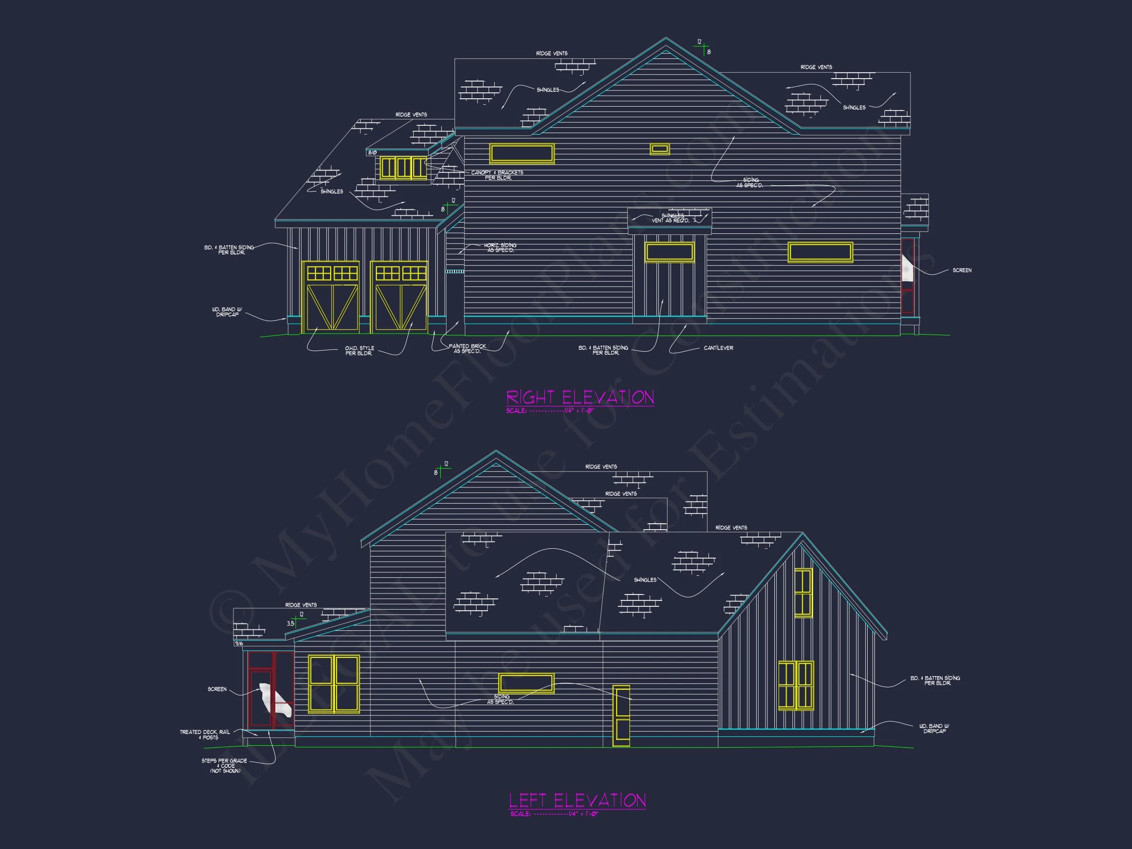 20-2018 HOUSE PLAN - Elegant Craftsman House Plan with Spacious Floor Plan & CAD 18 Elegant Craftsman house Plan with Spacious Floor Plan & CAD
