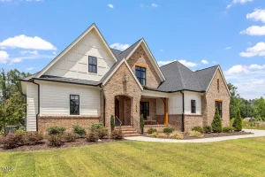 Modern Suburban house Plan with Open Floor Design and CAD Blueprint