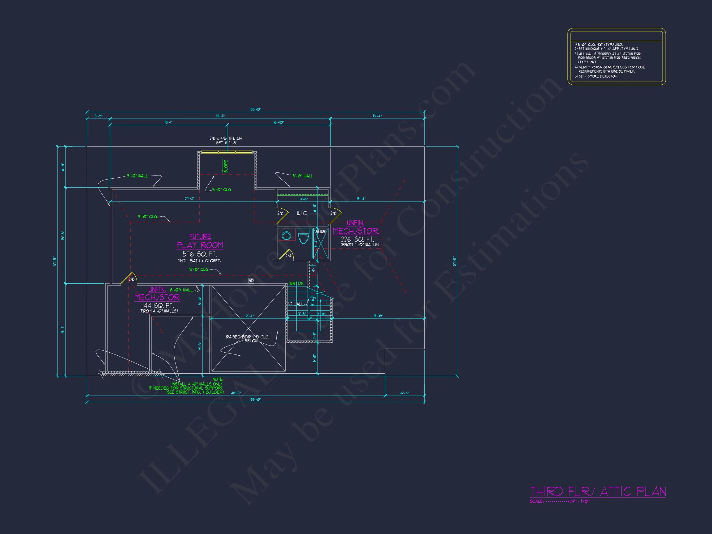 20-1846A HOUSE PLAN - Modern Suburban House Plan with Detailed Blueprint Designs 37 Modern Suburban house Plan with Detailed Blueprint Designs