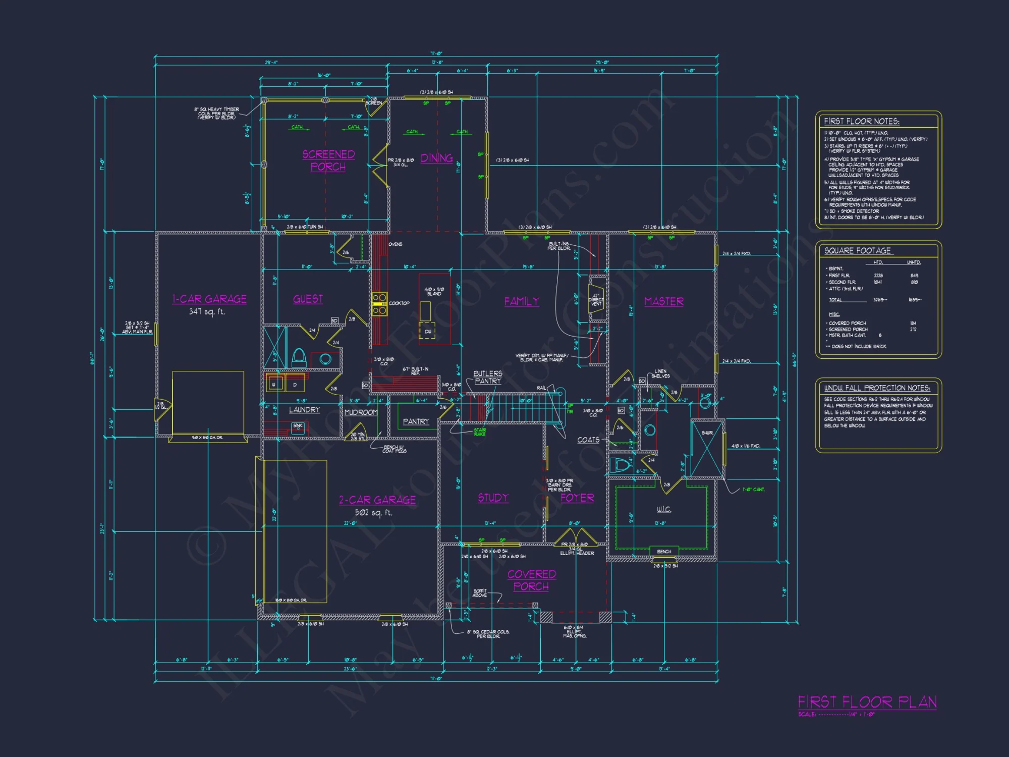 Elegant house Plan with CAD Floor Designs and Architecture