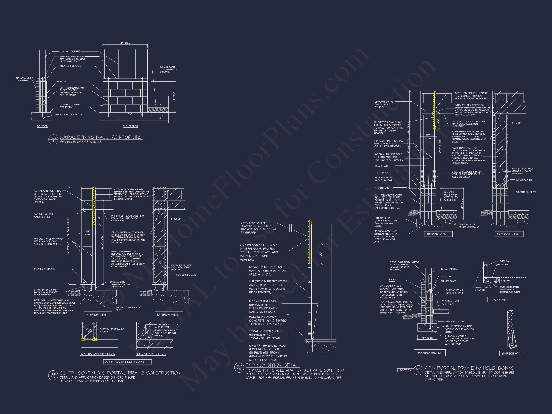 20-1450 HOUSE PLAN - Modern Craftsman House Plan with 4 Bedrooms and Spacious Floor Designs 22 Modern Craftsman house Plan with 4 Bedrooms and Spacious Floor Designs