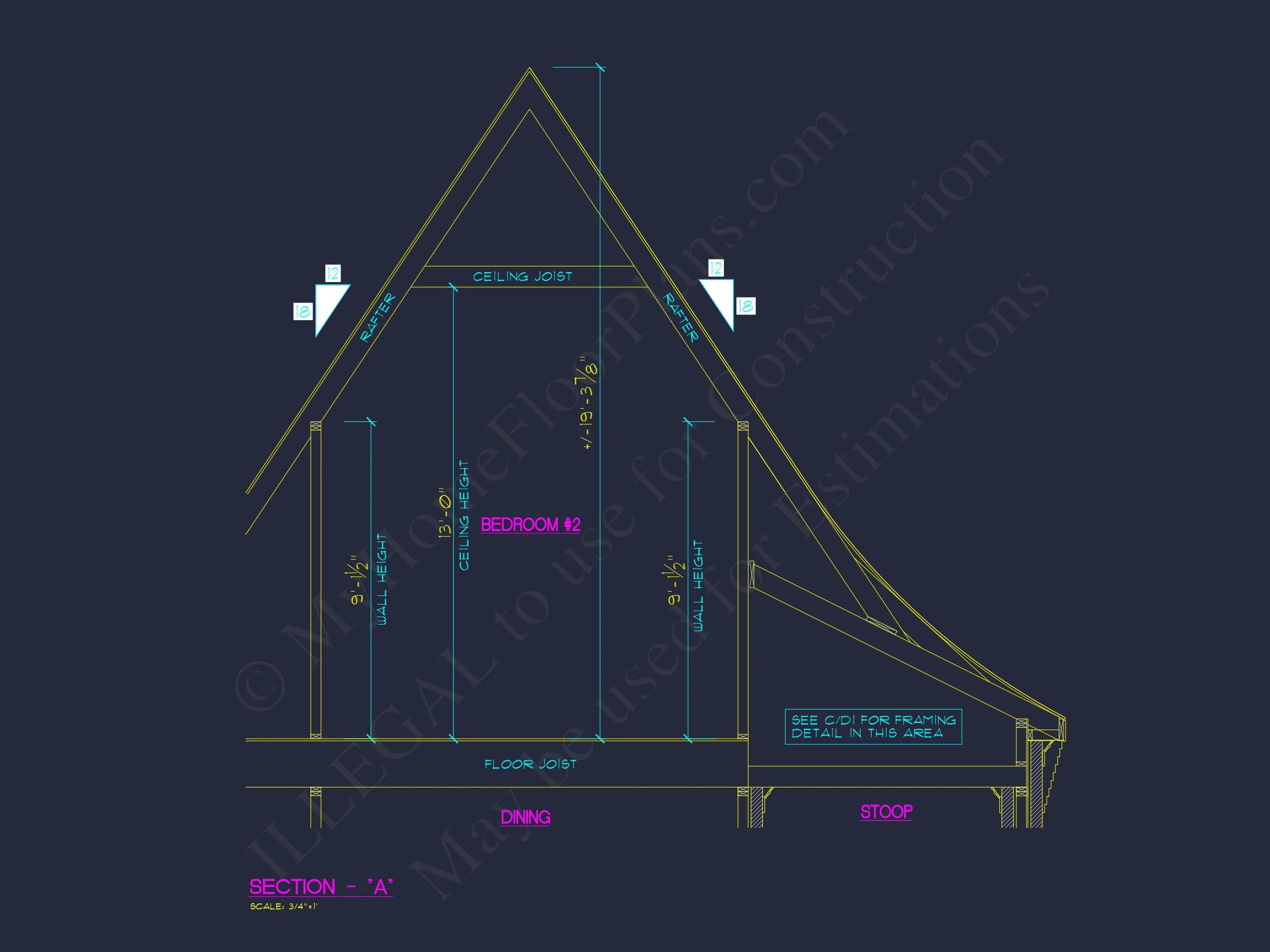 20-1450 HOUSE PLAN - Modern Craftsman House Plan with 4 Bedrooms and Spacious Floor Designs 14 Modern Craftsman house Plan with 4 Bedrooms and Spacious Floor Designs
